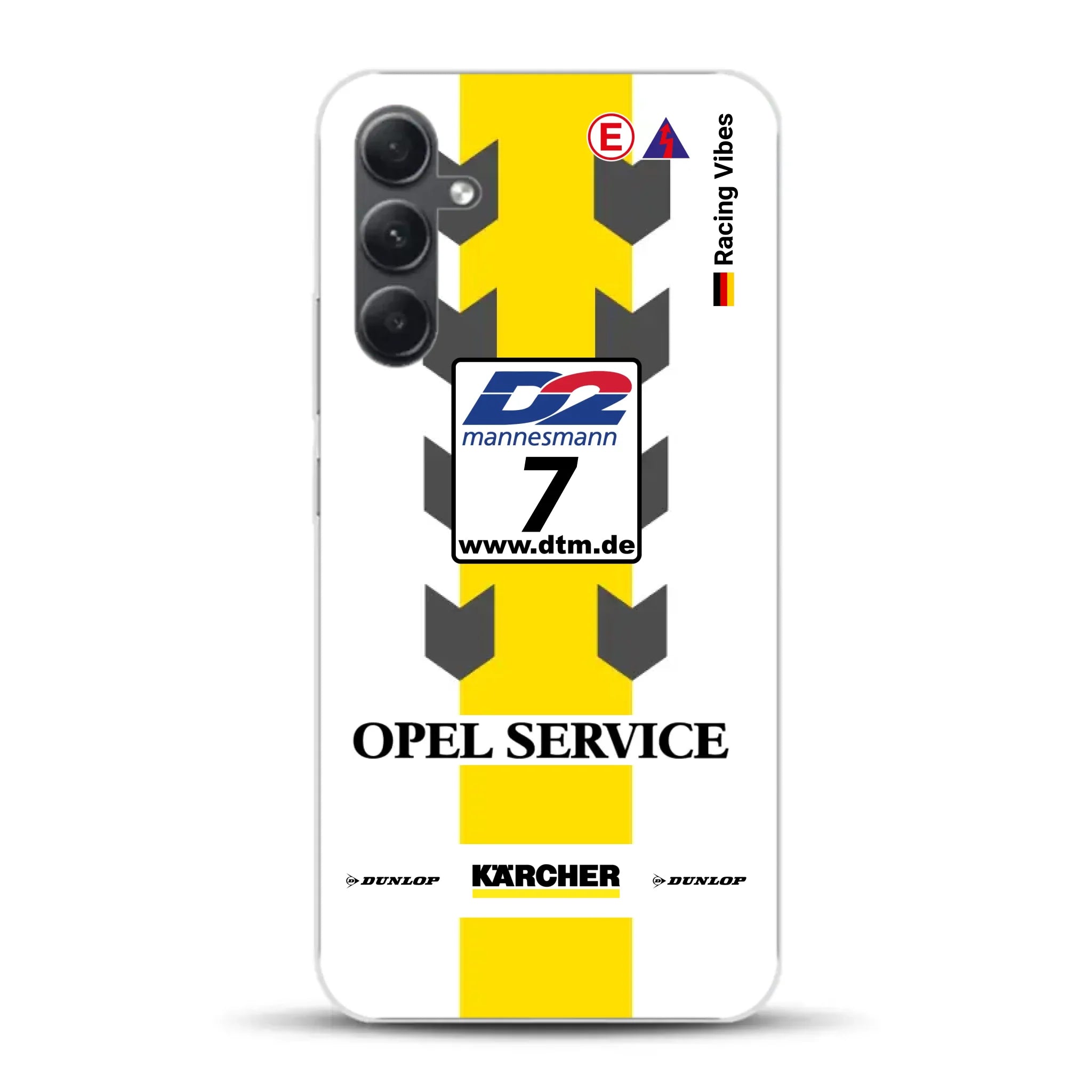 Astra V8 Coupé DTM #7 Team Phoenix 2000 Livery - Individuelle Handyhülle für Samsung