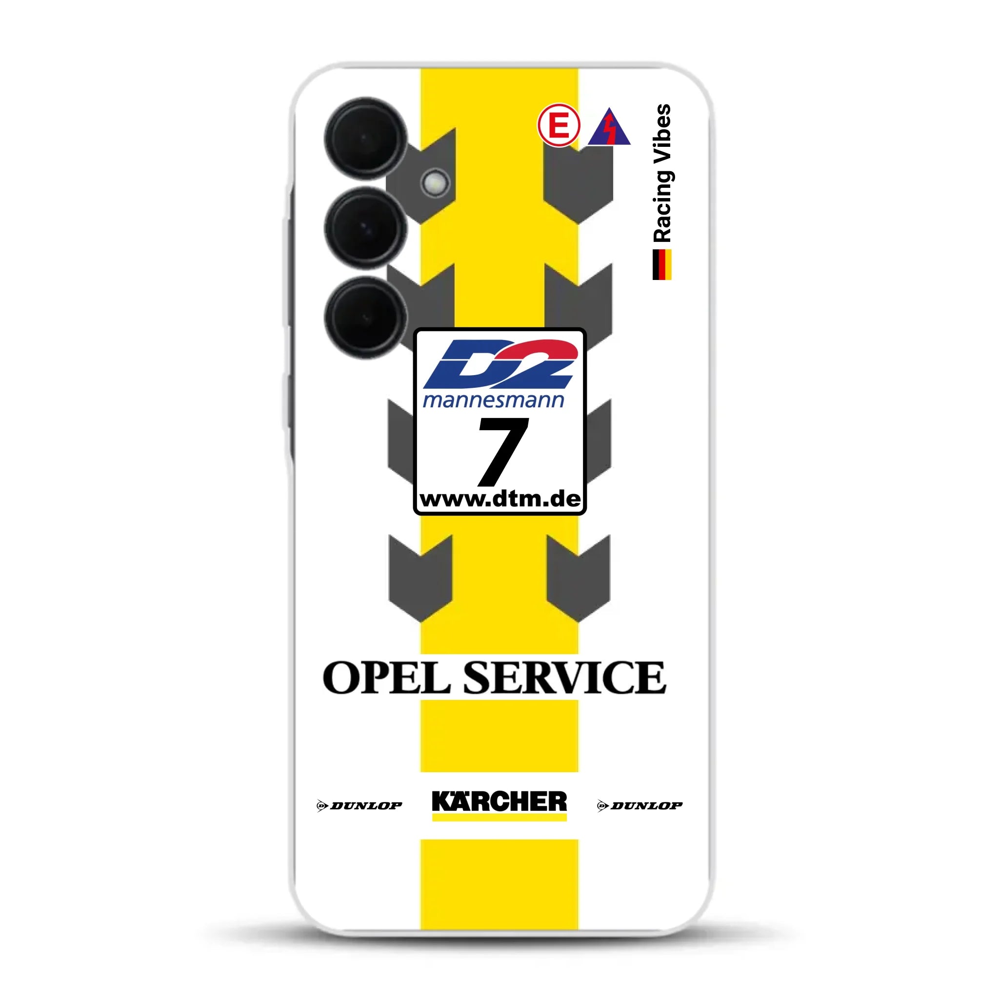 Astra V8 Coupé DTM #7 Team Phoenix 2000 Livery - Individuelle Handyhülle für Samsung