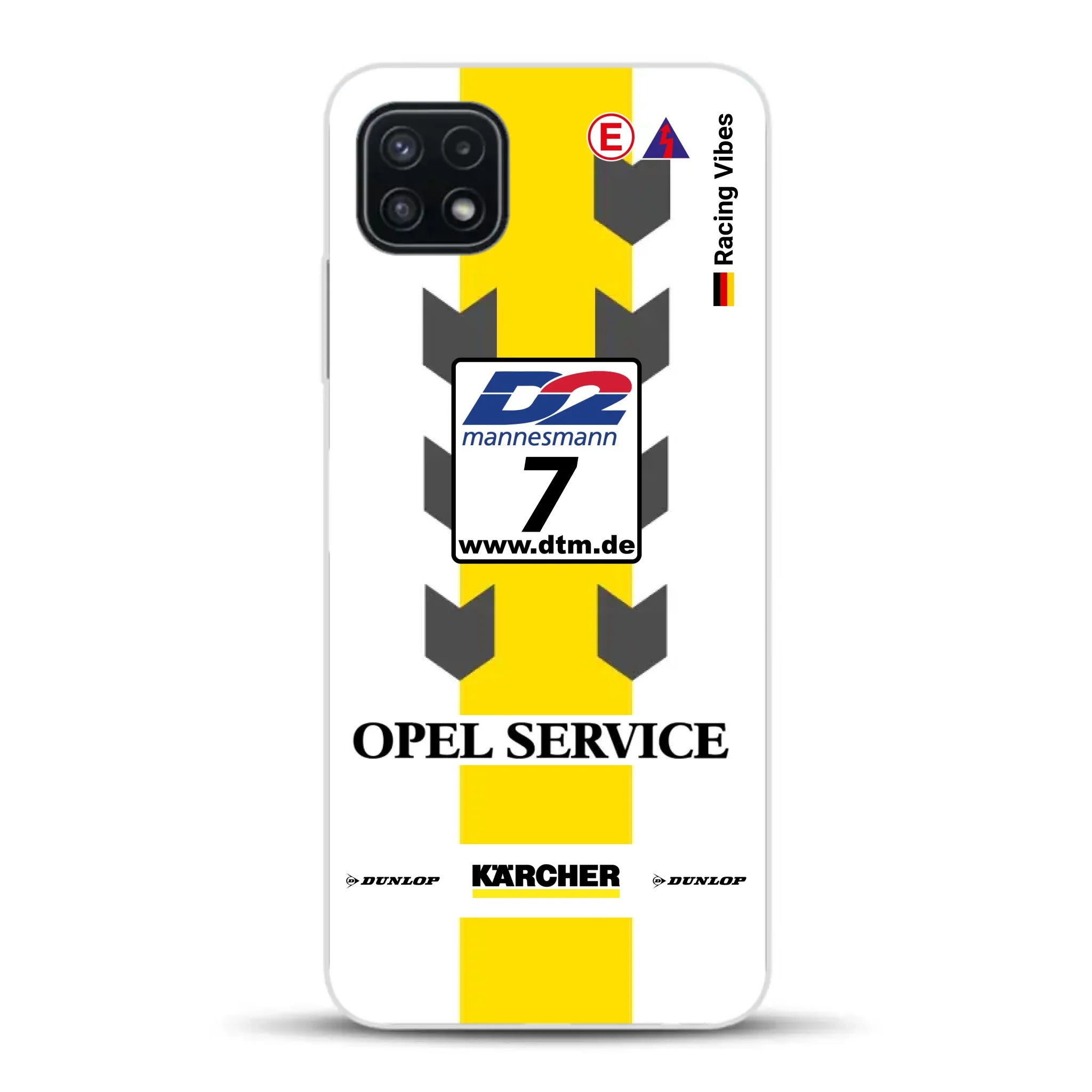 Astra V8 Coupé DTM #7 Team Phoenix 2000 Livery - Individuelle Handyhülle für Samsung