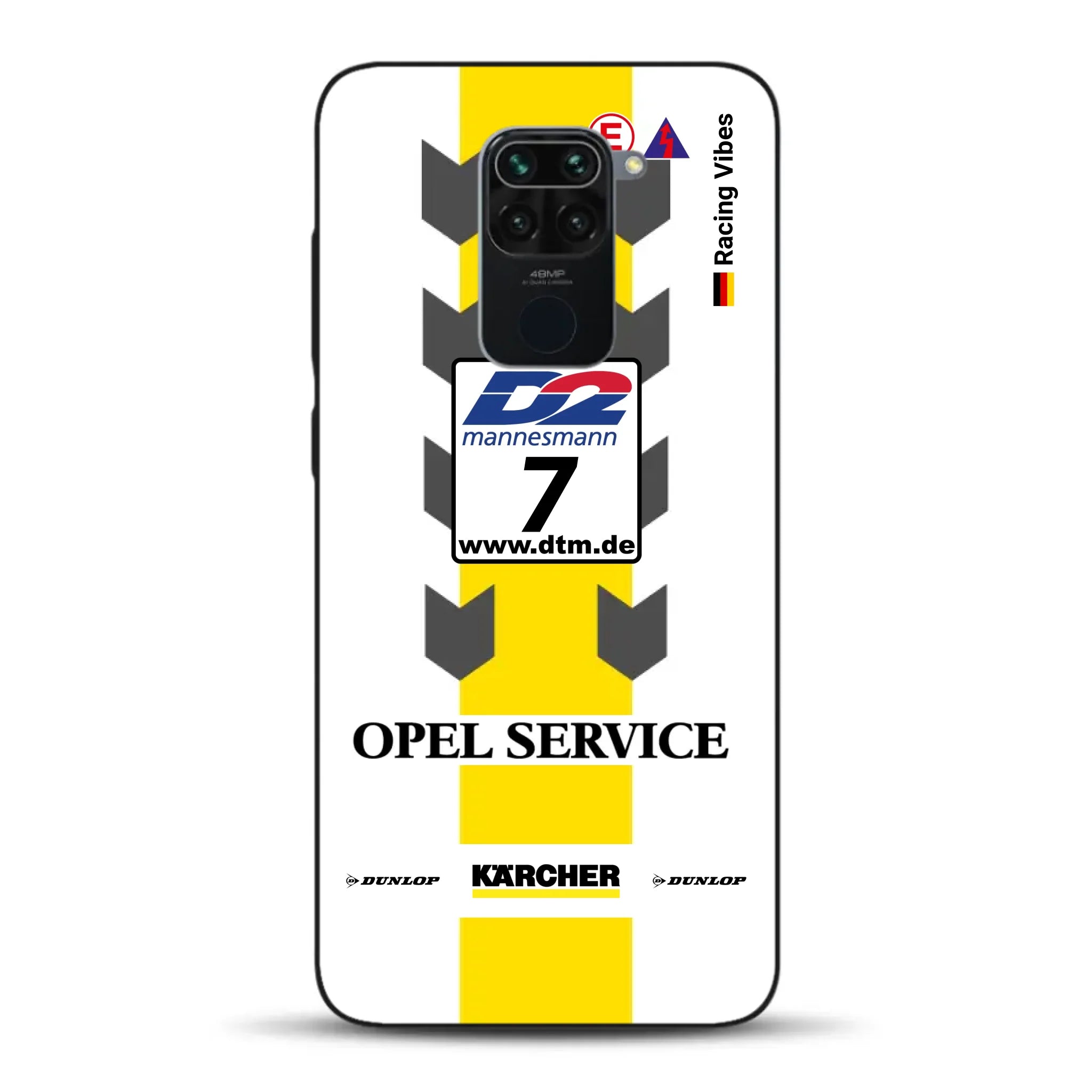 Astra V8 Coupé DTM #7 Team Phoenix 2000 Livery - Custodia per cellulare personalizzata per Xiaomi