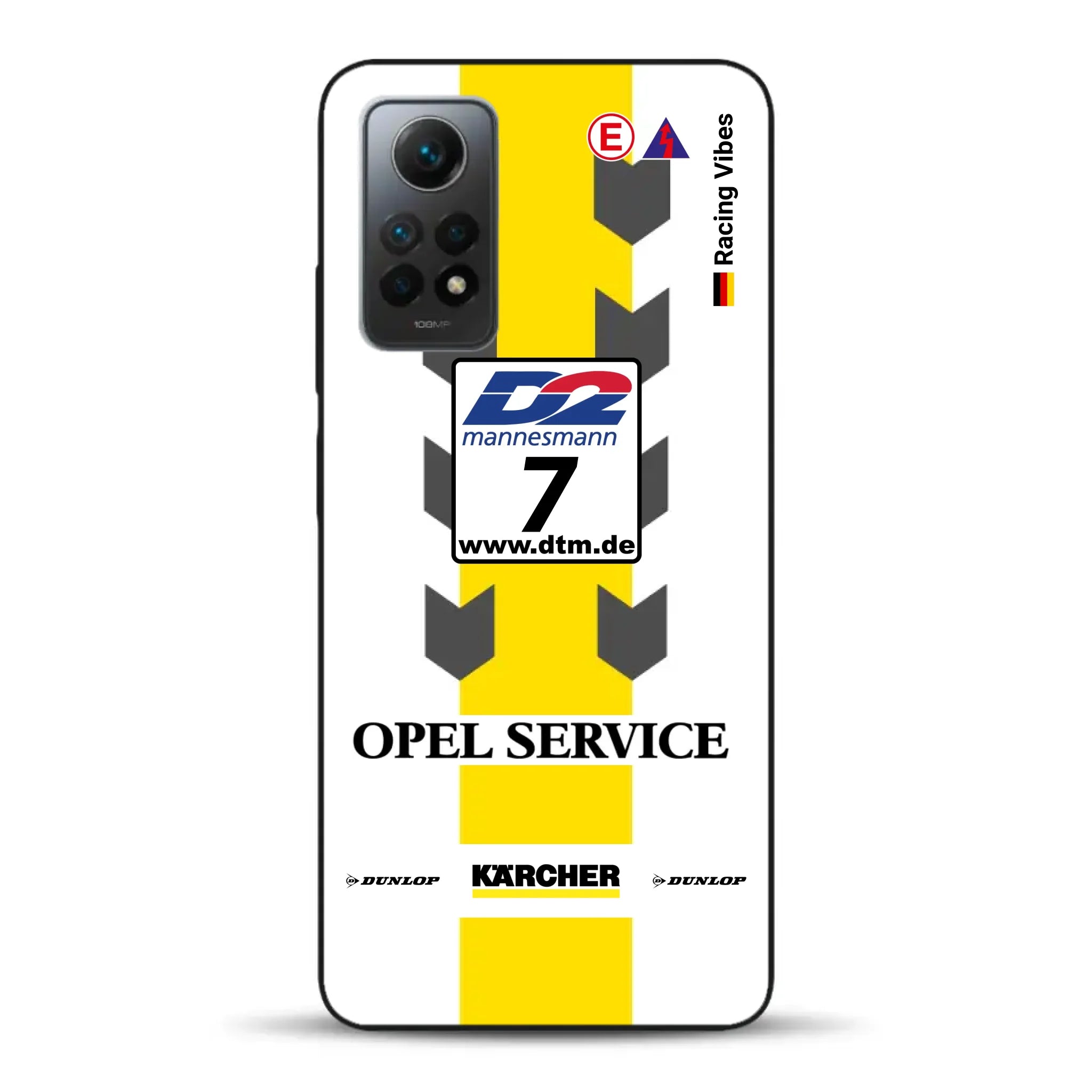 Astra V8 Coupé DTM #7 Team Phoenix 2000 Livery - Custodia per cellulare personalizzata per Xiaomi