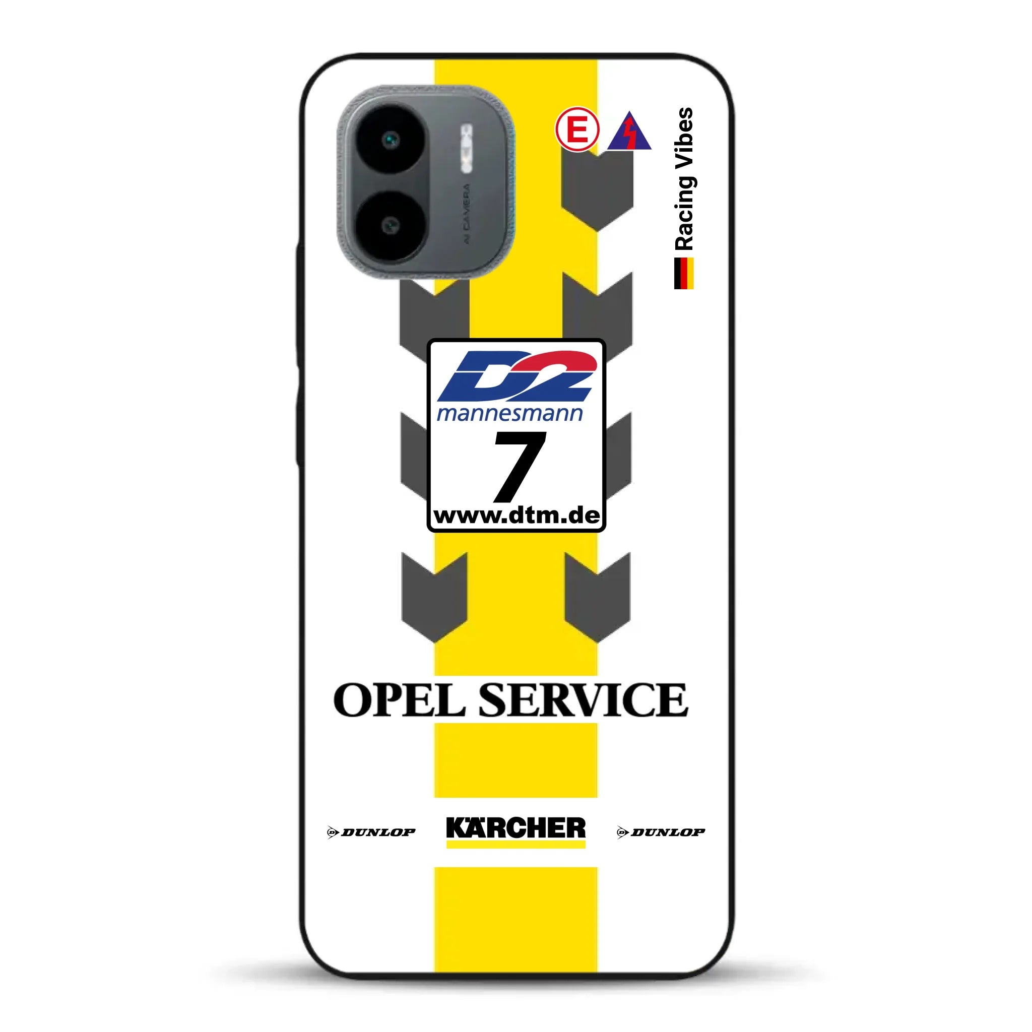 Astra V8 Coupé DTM #7 Team Phoenix 2000 Livery - Custodia per cellulare personalizzata per Xiaomi