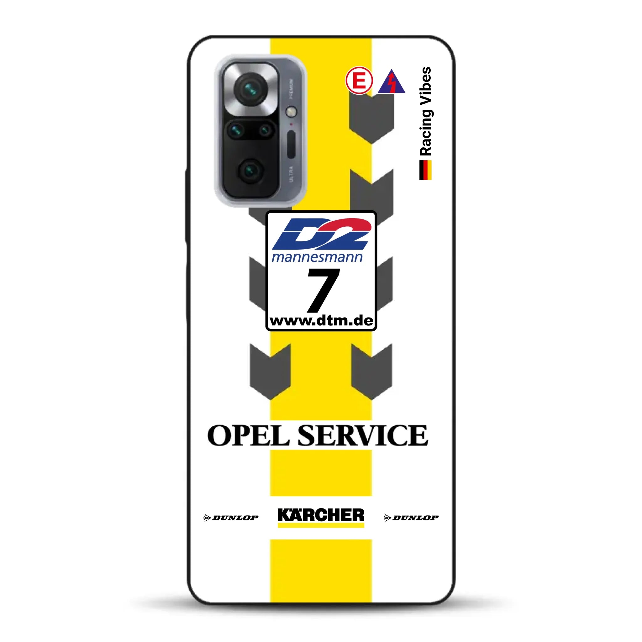Astra V8 Coupé DTM #7 Team Phoenix 2000 Livery - Custodia per cellulare personalizzata per Xiaomi