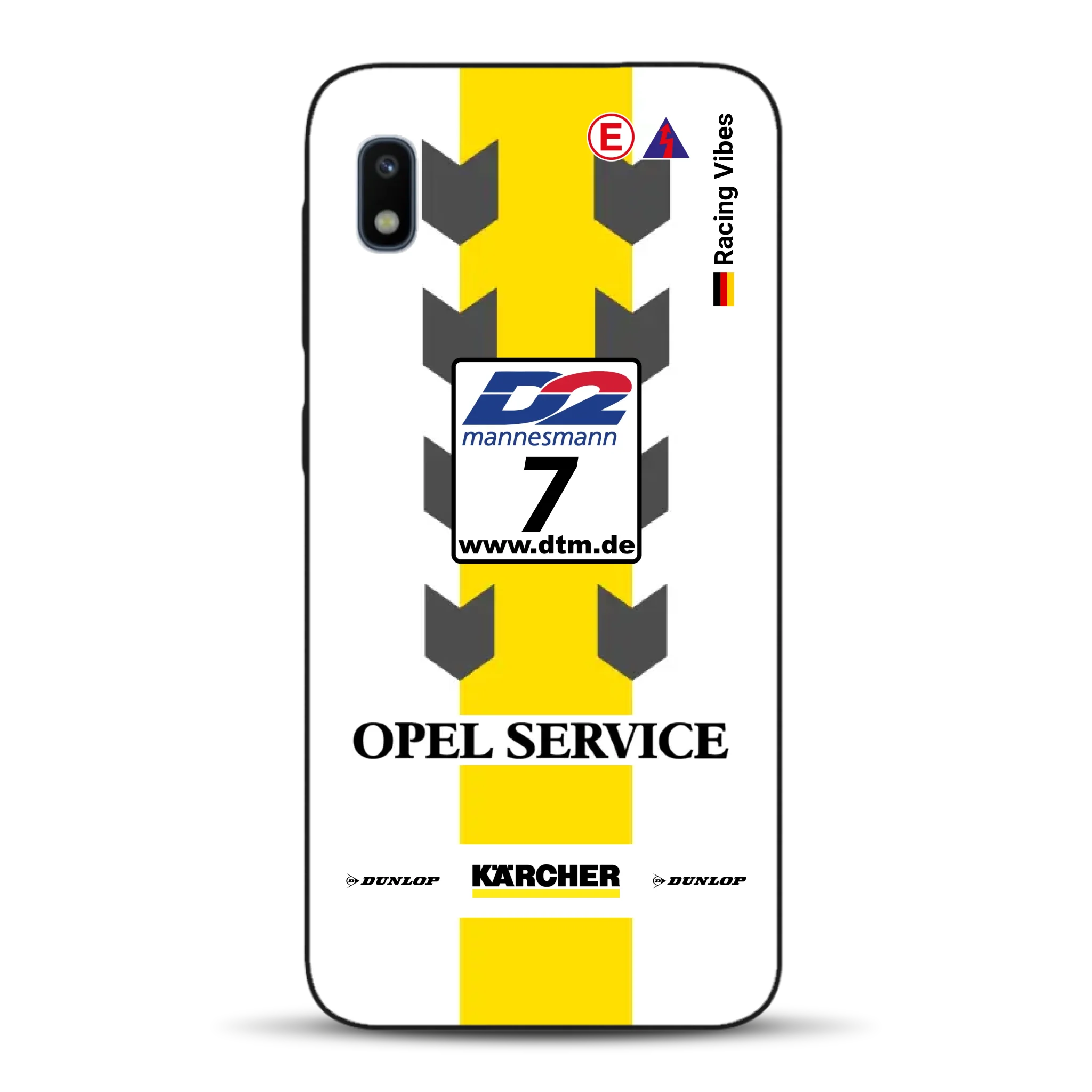 Astra V8 Coupé DTM #7 Team Phoenix 2000 Livery - Individuelle Handyhülle für Samsung