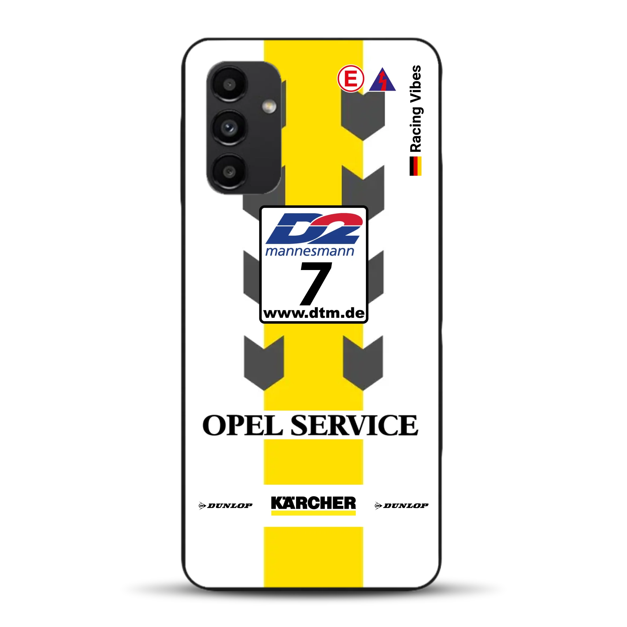 Astra V8 Coupé DTM #7 Team Phoenix 2000 Livery - Individuelle Handyhülle für Samsung