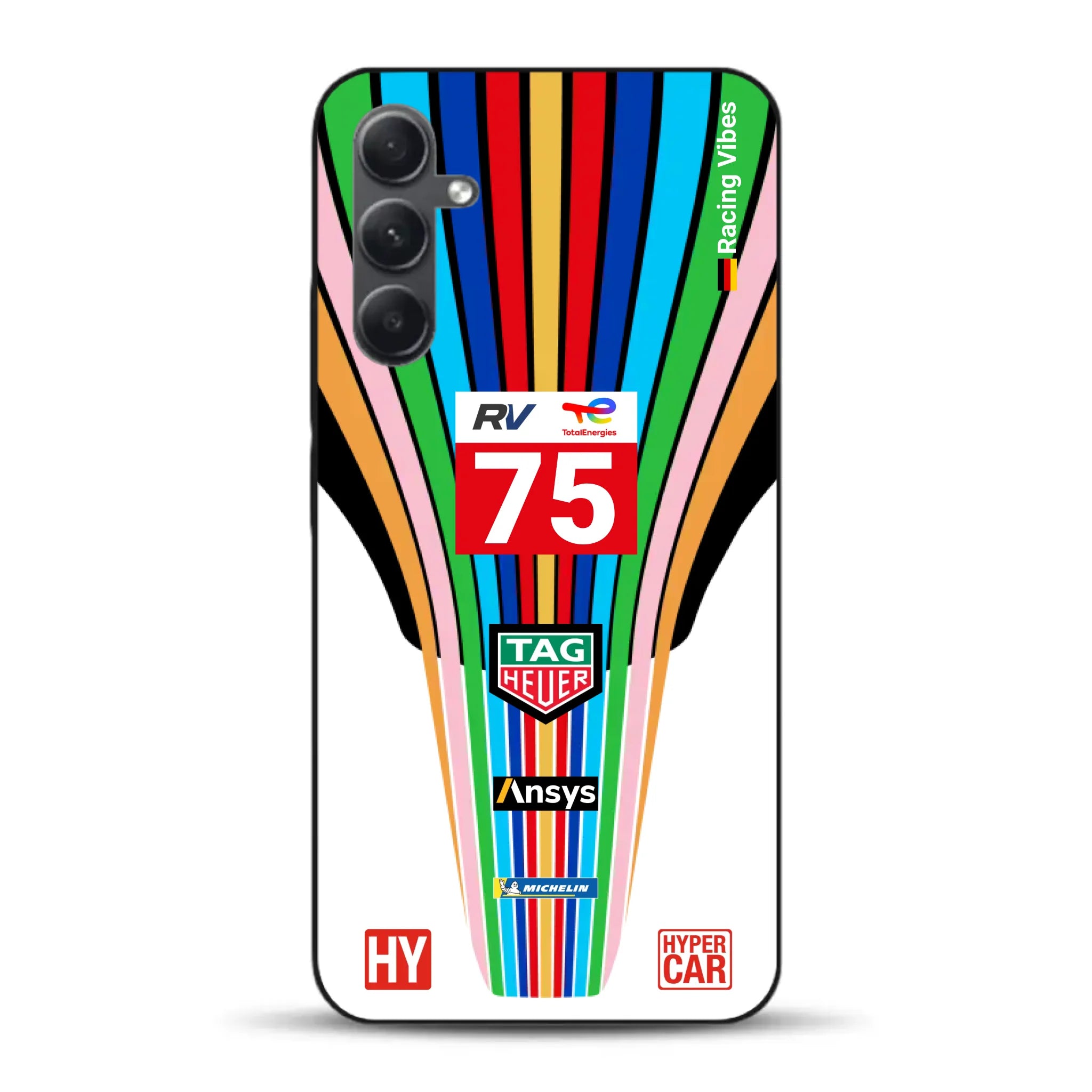 Porsche 963 #75 2023 Livery - Custodia per cellulare personalizzata per Samsung