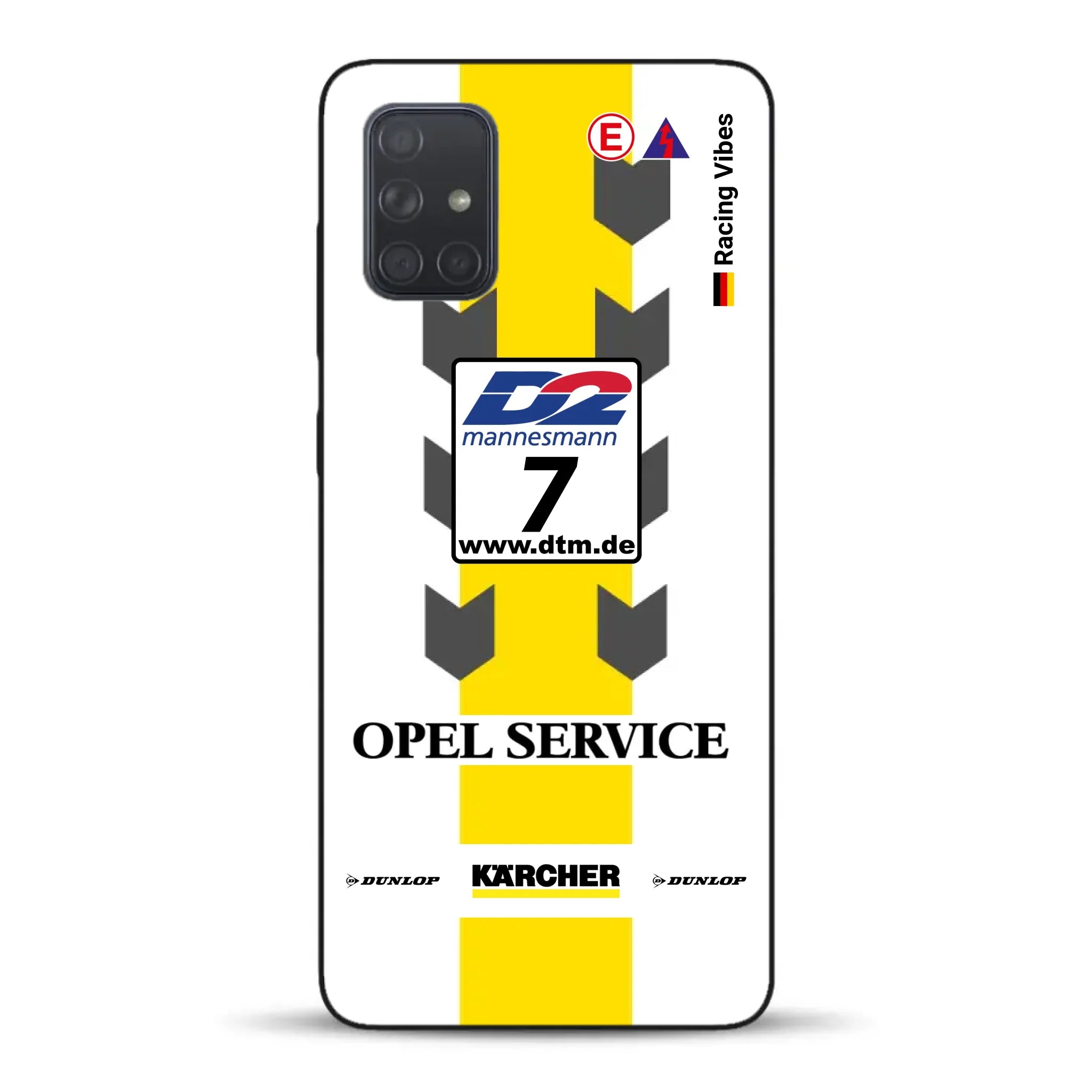 Astra V8 Coupé DTM #7 Team Phoenix 2000 Livery - Individuelle Handyhülle für Samsung