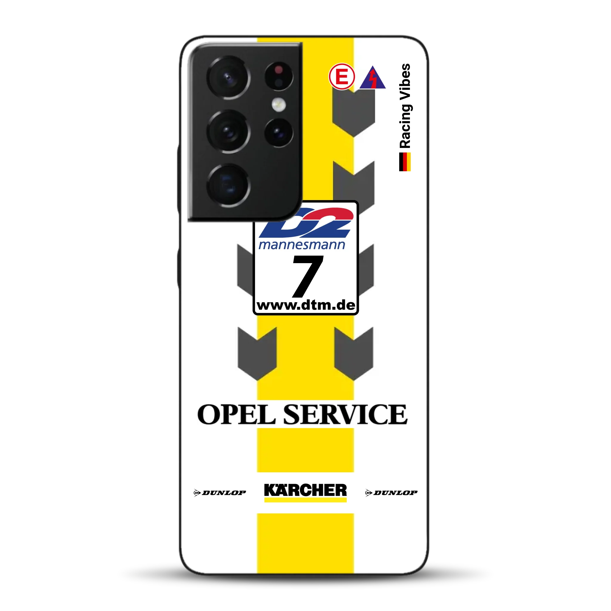Astra V8 Coupé DTM #7 Team Phoenix 2000 Livery - Individuelle Handyhülle für Samsung