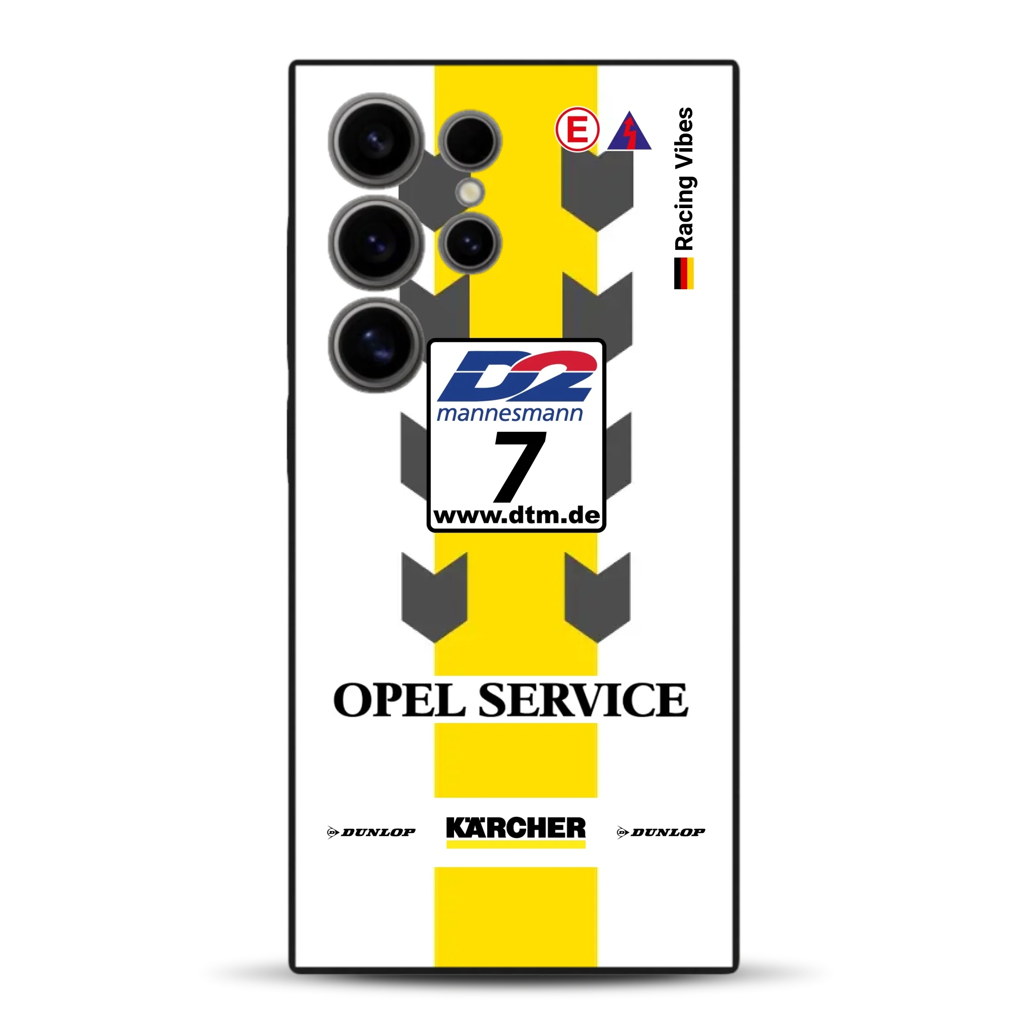 Astra V8 Coupé DTM #7 Team Phoenix 2000 Livery - Individuelle Handyhülle für Samsung