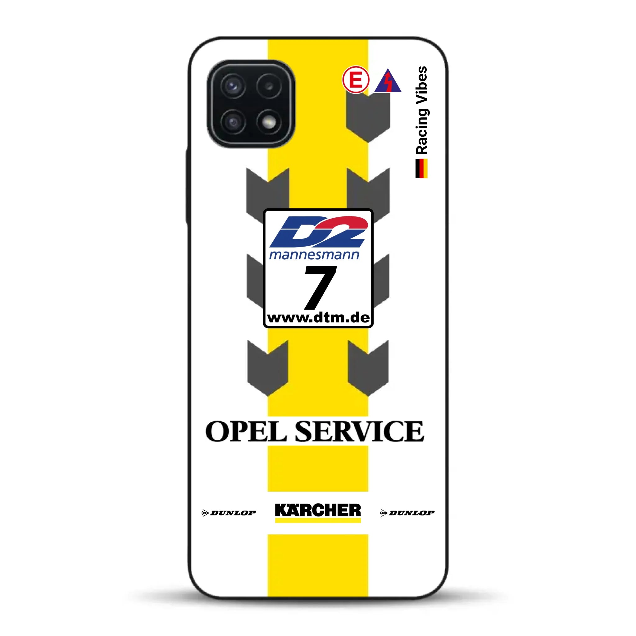 Astra V8 Coupé DTM #7 Team Phoenix 2000 Livery - Individuelle Handyhülle für Samsung