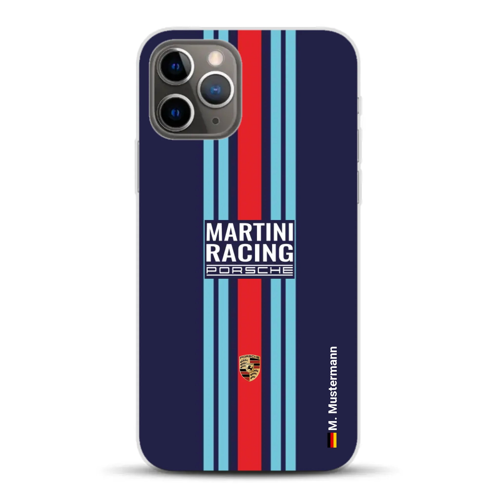 Martini Porsche Livery #2 - Custodia per cellulare personalizzata per iPhone
