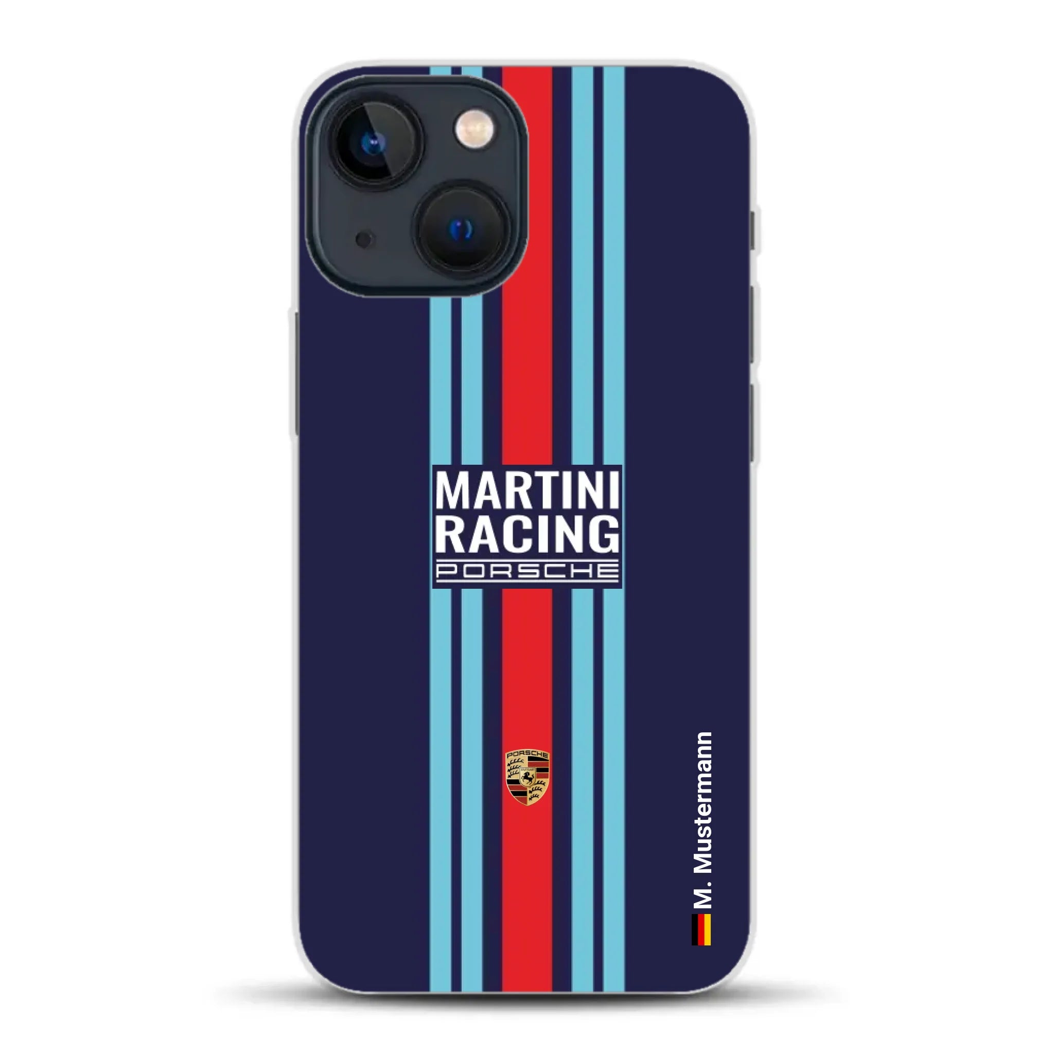 Martini Porsche Livery #2 - Custodia per cellulare personalizzata per iPhone