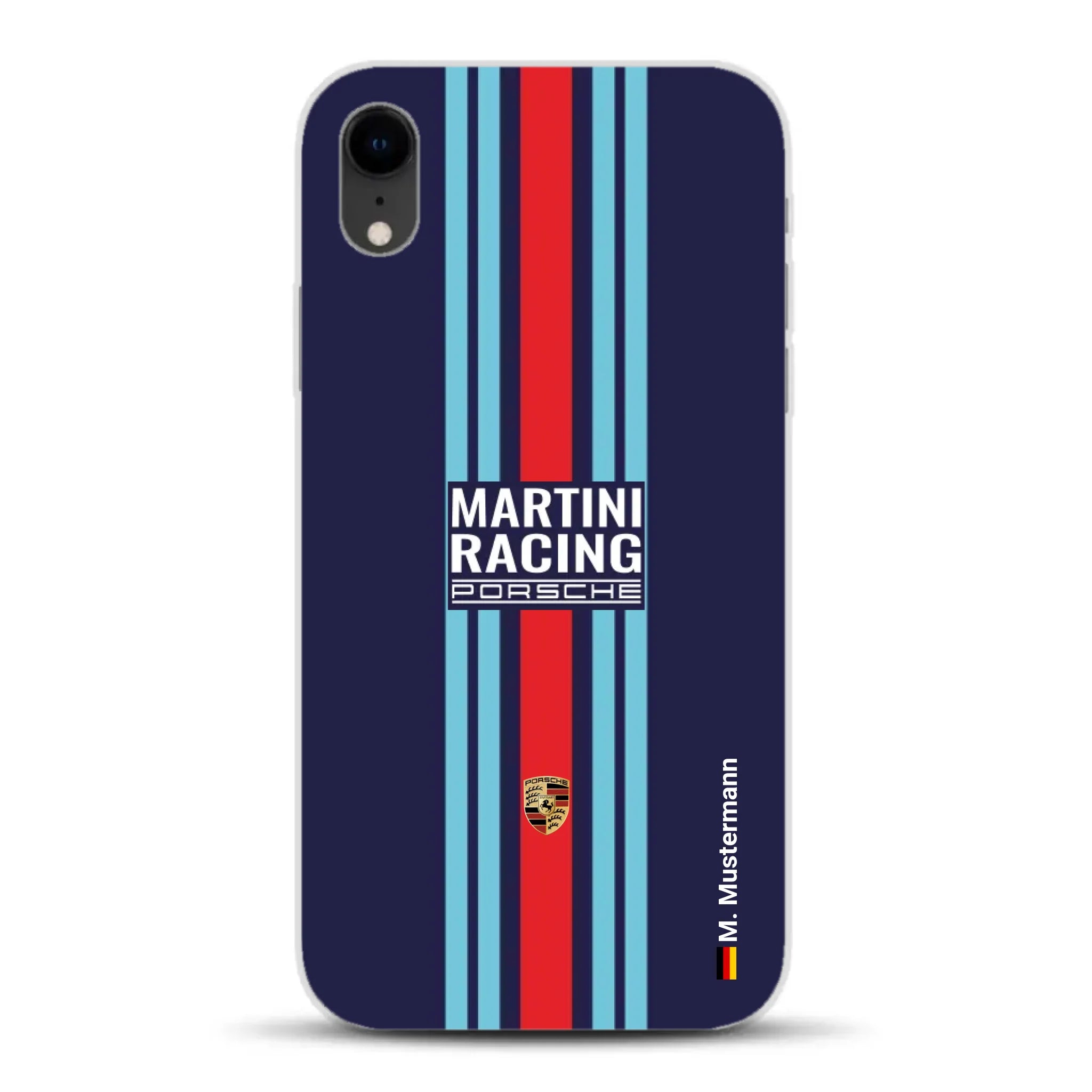 Martini Porsche Livery #2 - Custodia per cellulare personalizzata per iPhone