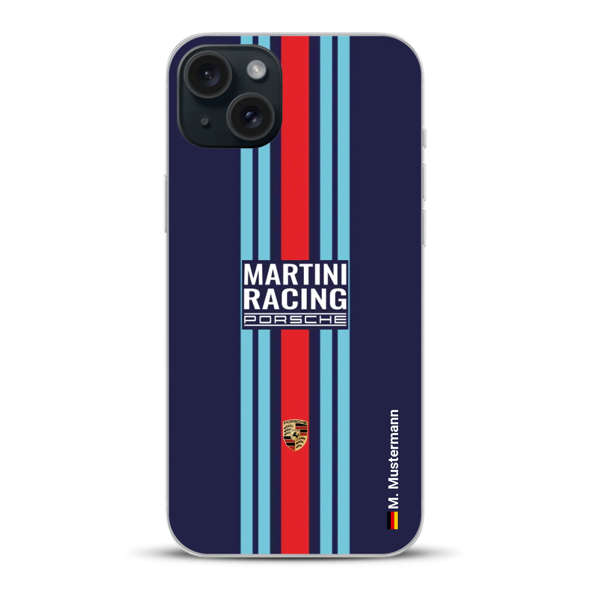 Martini Porsche Livery #2 - Custodia per cellulare personalizzata per iPhone