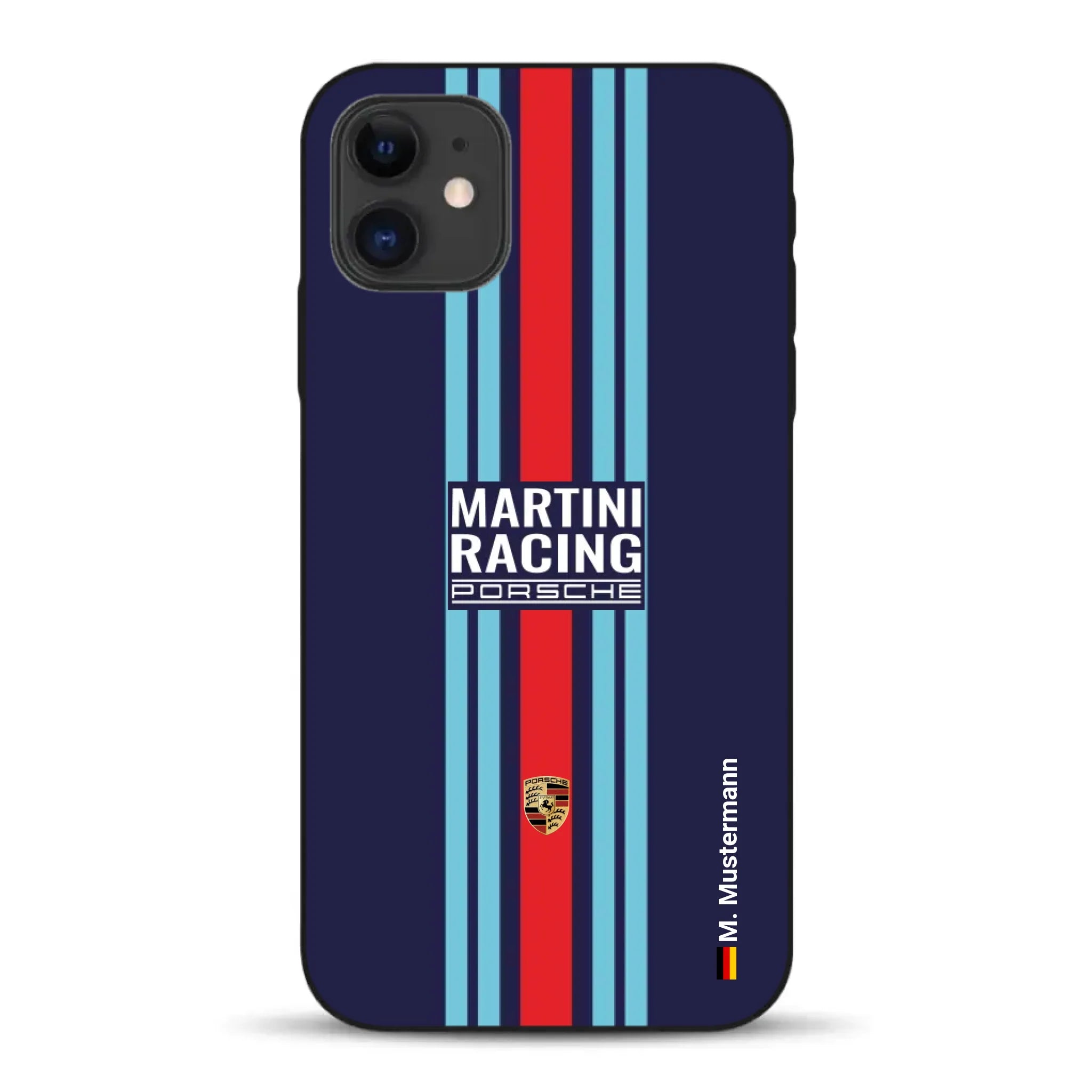 Martini Porsche Livery #2 - Custodia per cellulare personalizzata per iPhone