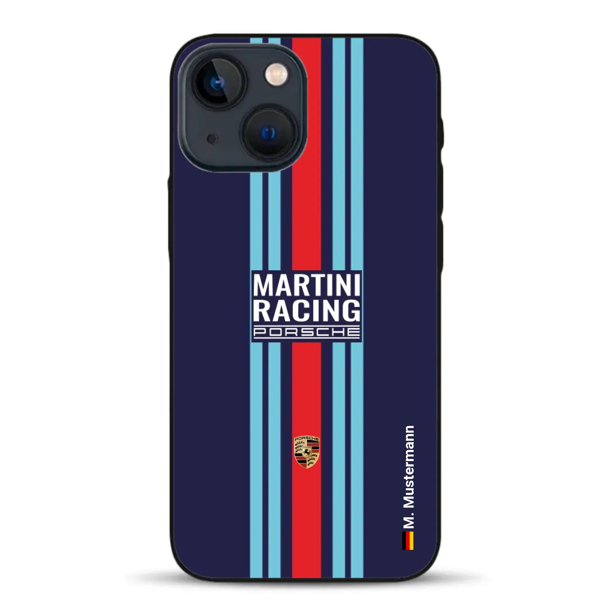 Martini Porsche Livery #2 - Custodia per cellulare personalizzata per iPhone