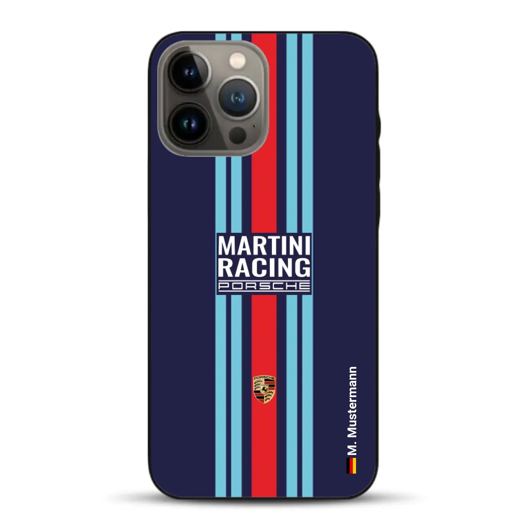 Martini Porsche Livery #2 - Custodia per cellulare personalizzata per iPhone