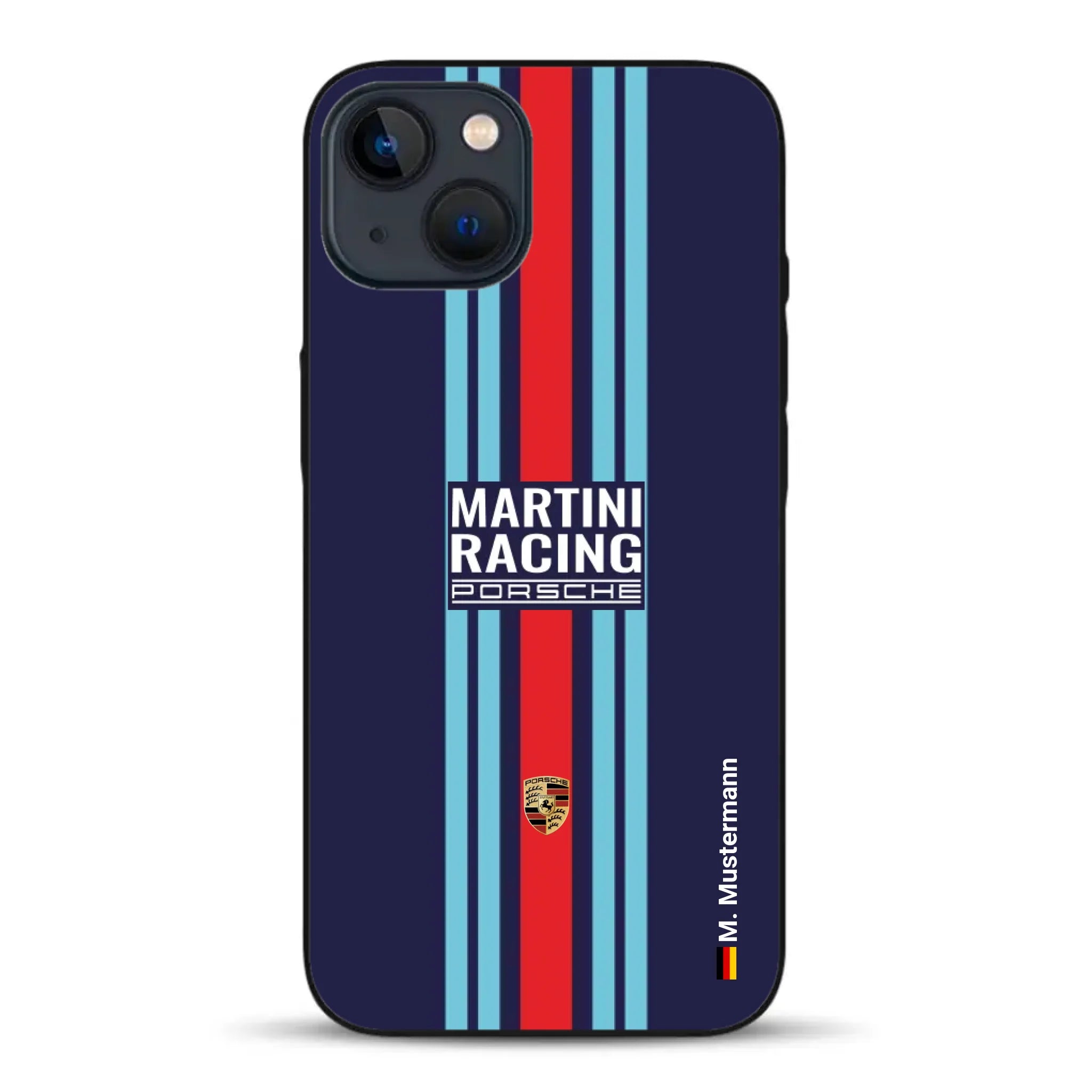Martini Porsche Livery #2 - Custodia per cellulare personalizzata per iPhone
