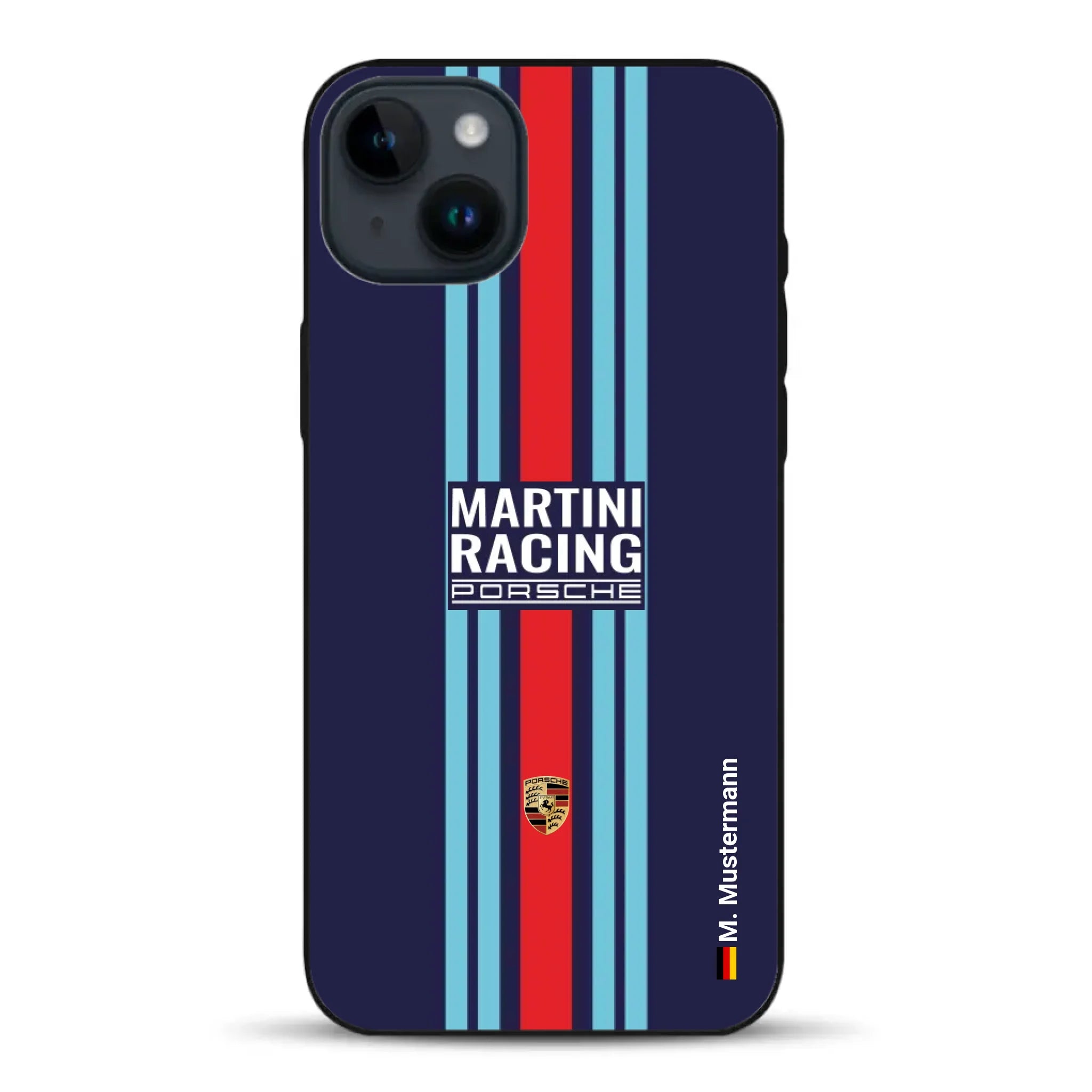 Martini Porsche Livery #2 - Custodia per cellulare personalizzata per iPhone