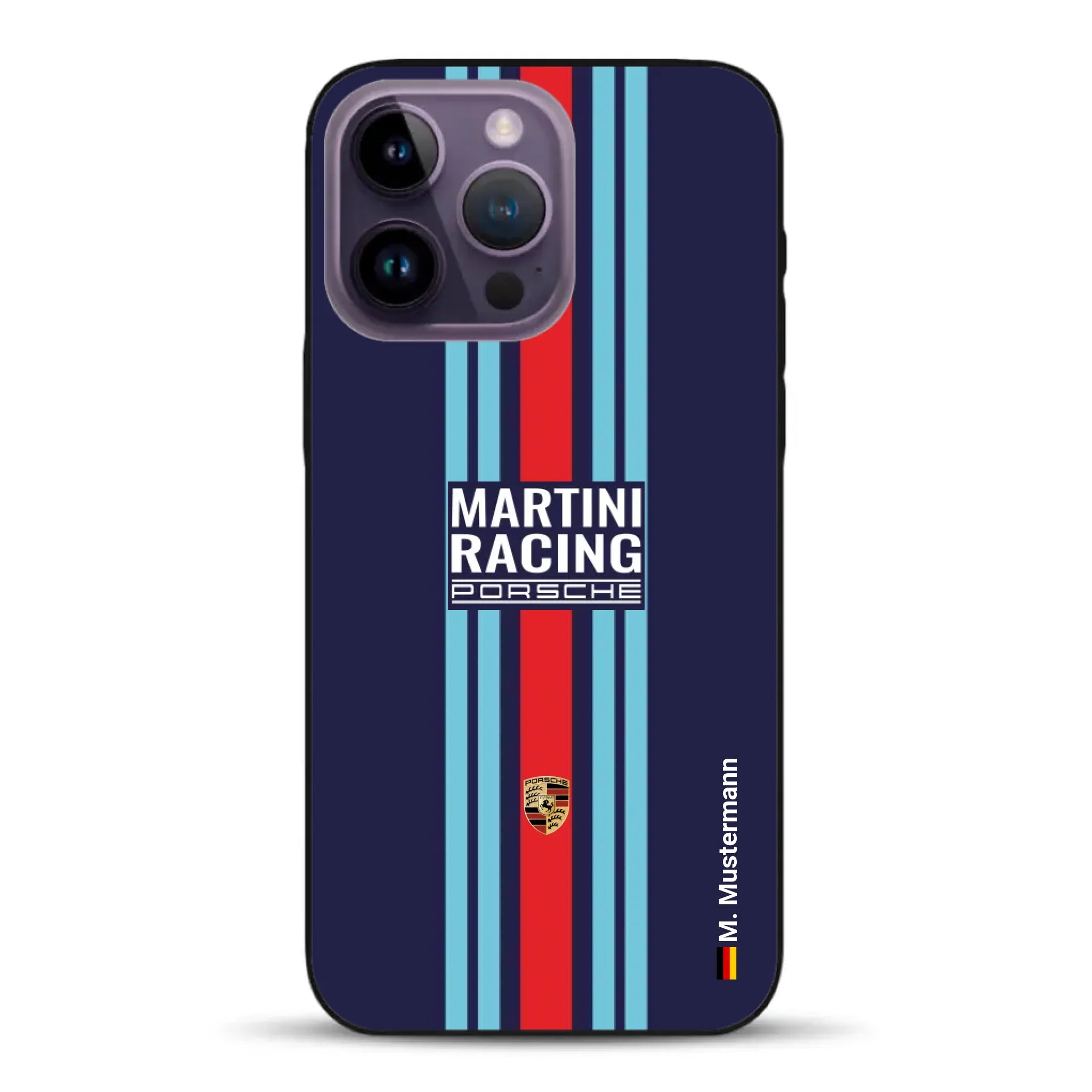 Martini Porsche Livery #2 - Custodia per cellulare personalizzata per iPhone