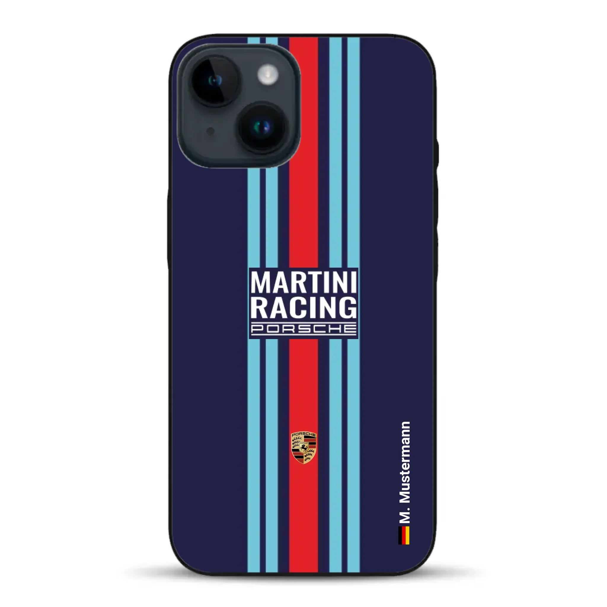 Martini Porsche Livery #2 - Custodia per cellulare personalizzata per iPhone