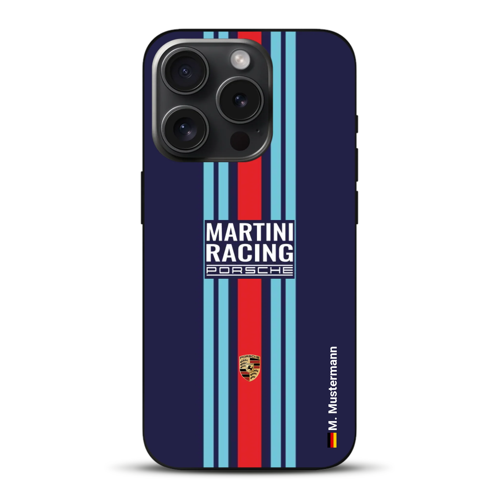 Martini Porsche Livery #2 - Custodia per cellulare personalizzata per iPhone