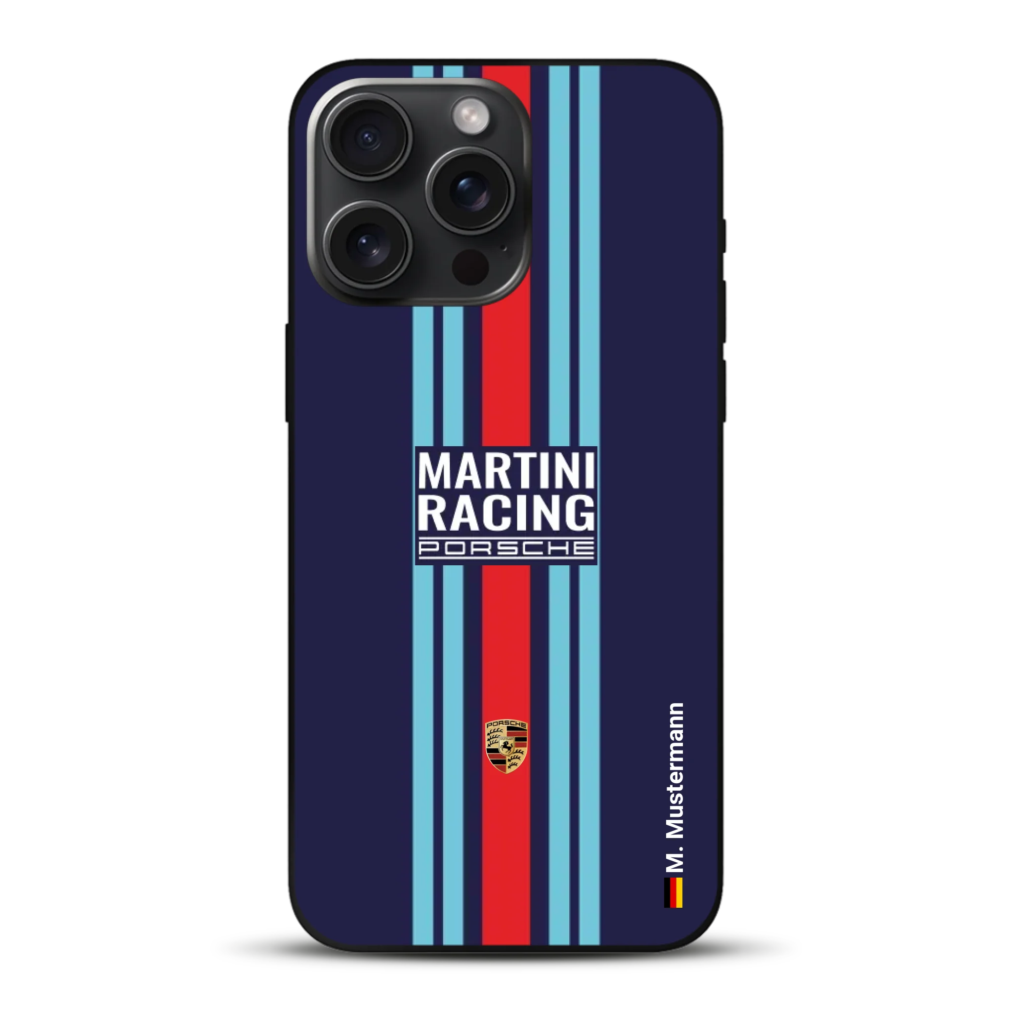 Martini Porsche Livery #2 - Custodia per cellulare personalizzata per iPhone