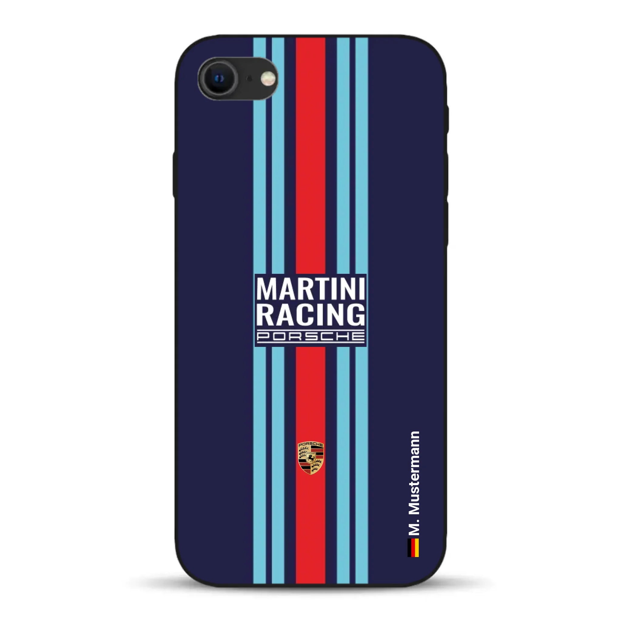 Martini Porsche Livery #2 - Custodia per cellulare personalizzata per iPhone
