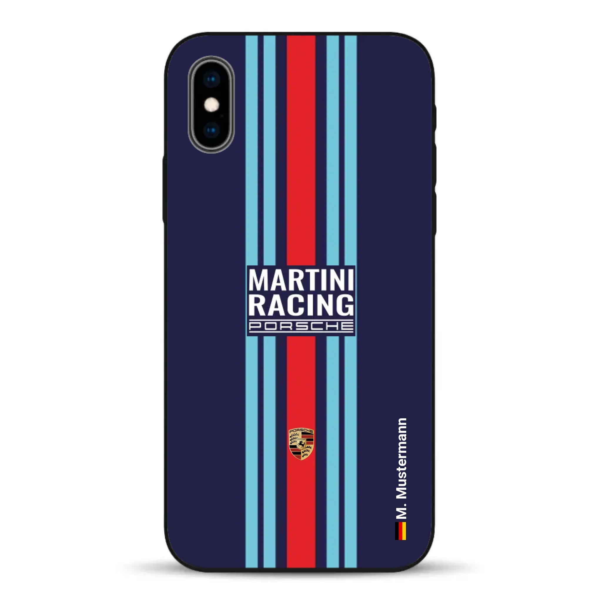 Martini Porsche Livery #2 - Custodia per cellulare personalizzata per iPhone