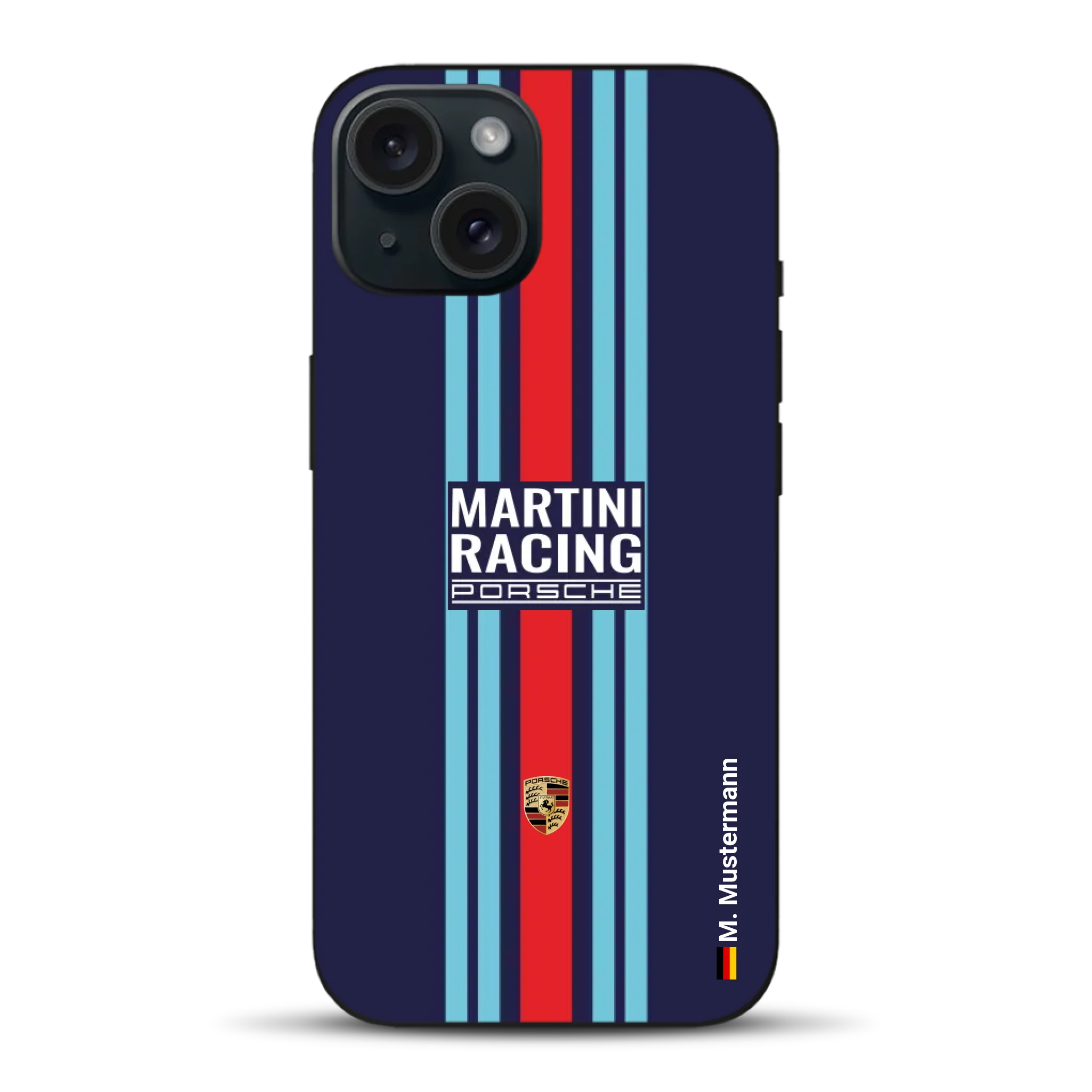 Martini Porsche Livery #2 - Custodia per cellulare personalizzata per iPhone