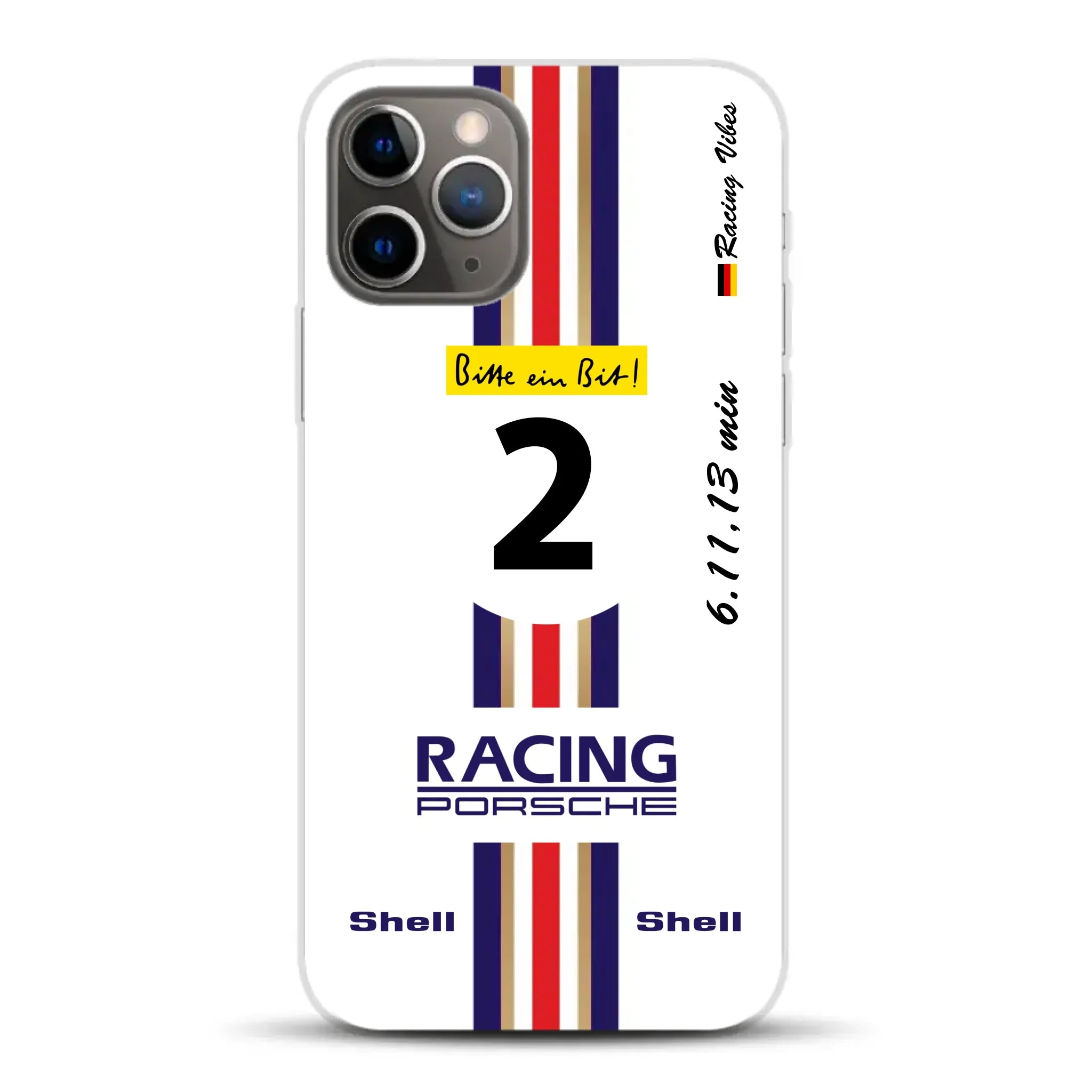 956K #2 Bellof Rekordrunde Nordschleife 1983 Livery - Custodia per cellulare personalizzata per iPhone