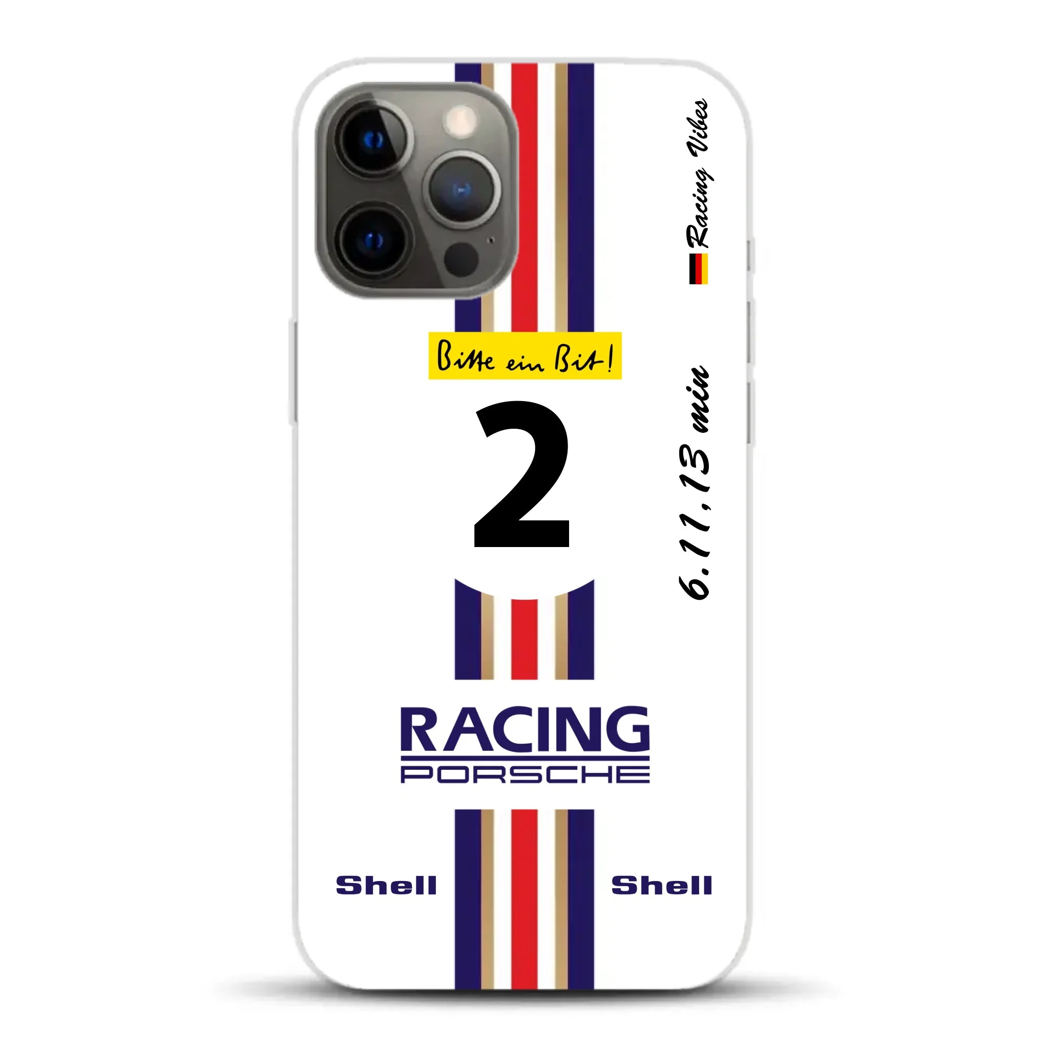 956K #2 Bellof Rekordrunde Nordschleife 1983 Livery - Custodia per cellulare personalizzata per iPhone
