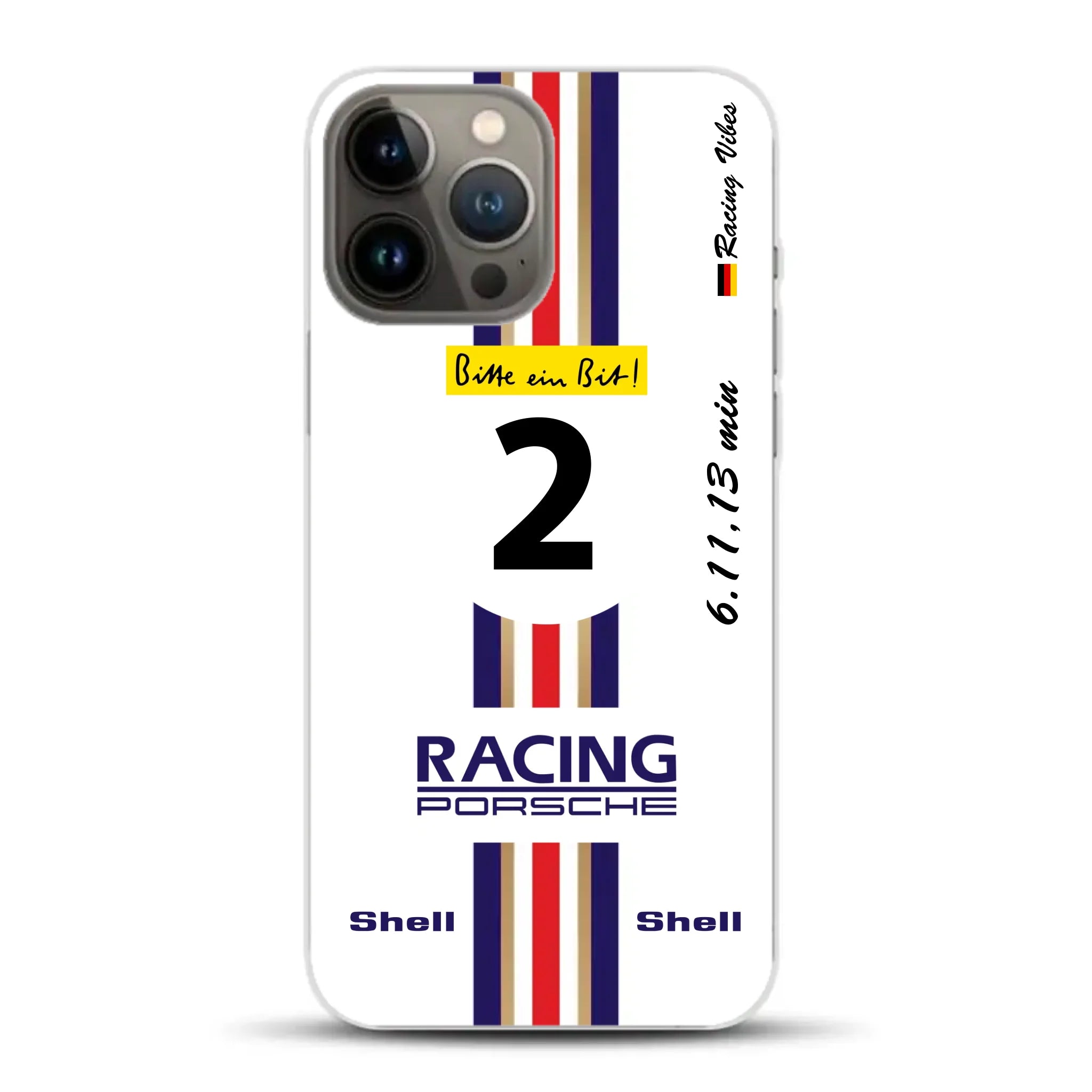 956K #2 Bellof Rekordrunde Nordschleife 1983 Livery - Custodia per cellulare personalizzata per iPhone