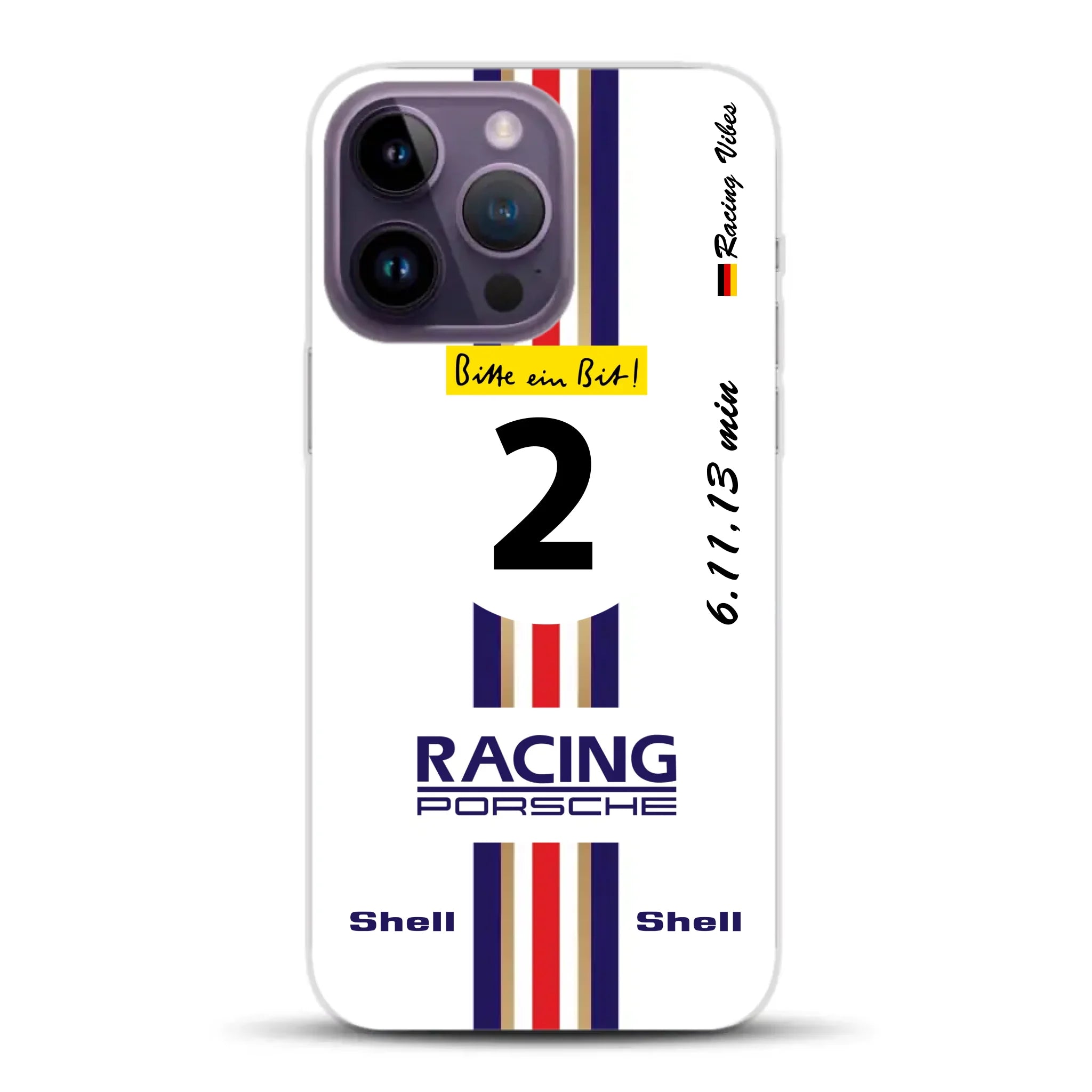 956K #2 Bellof Rekordrunde Nordschleife 1983 Livery - Custodia per cellulare personalizzata per iPhone