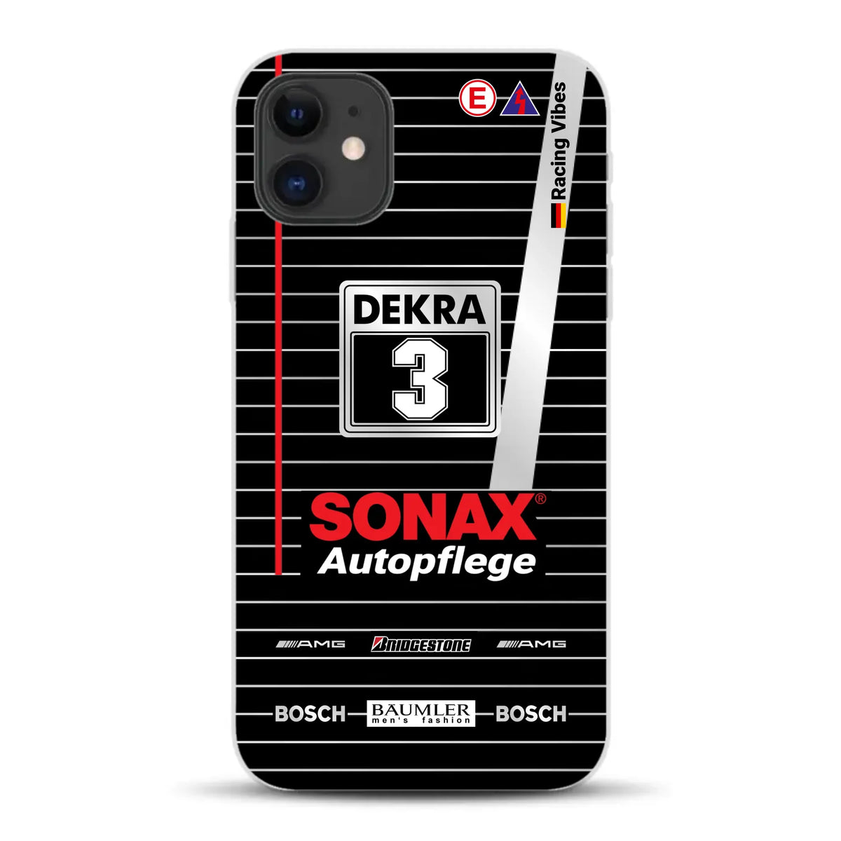190E Evo II #3 DTM Champion 1992 Livery - Individuelle Handyhülle für iPhone