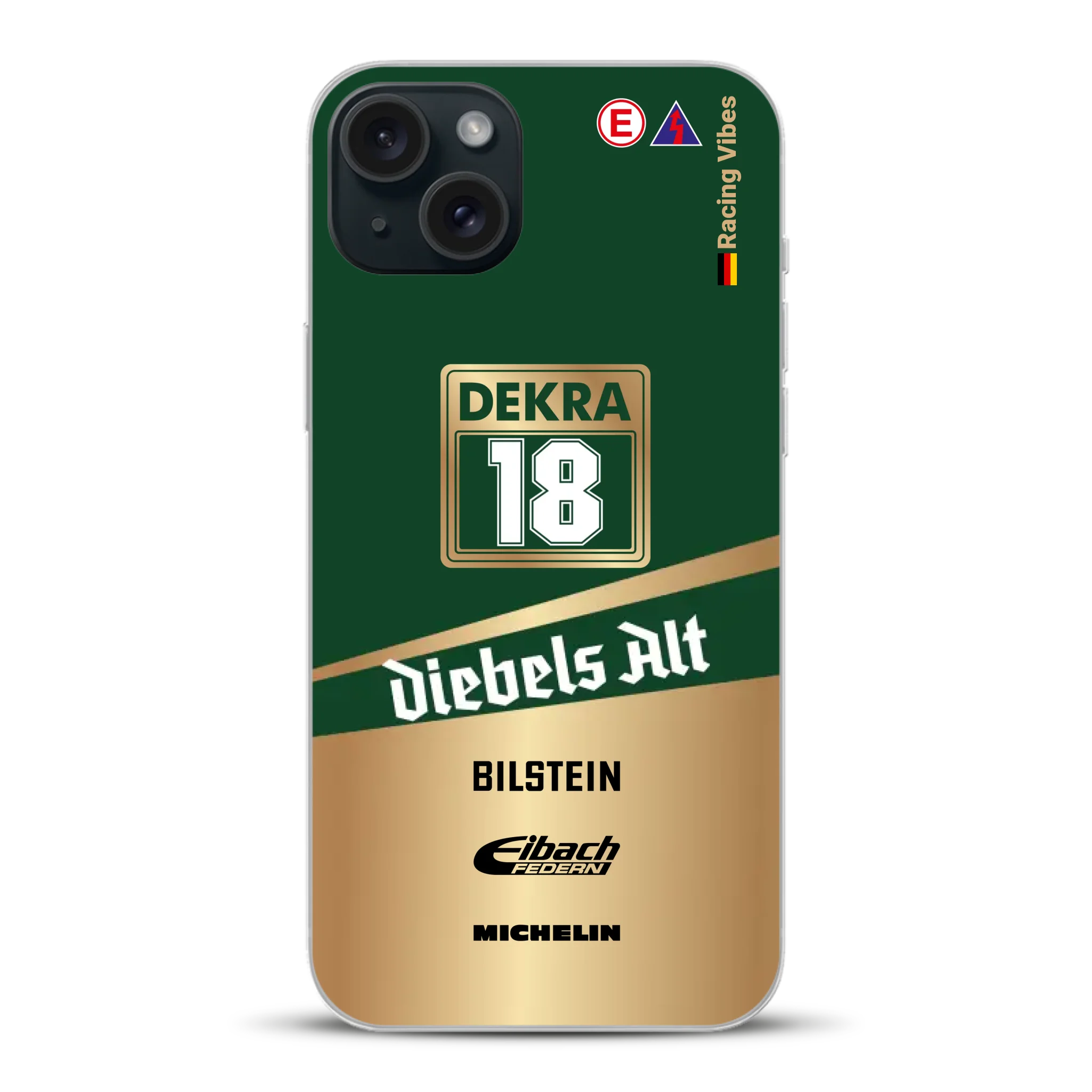 190E Evo II #18 DTM 1992 Livery - Custodia per cellulare personalizzata per iPhone