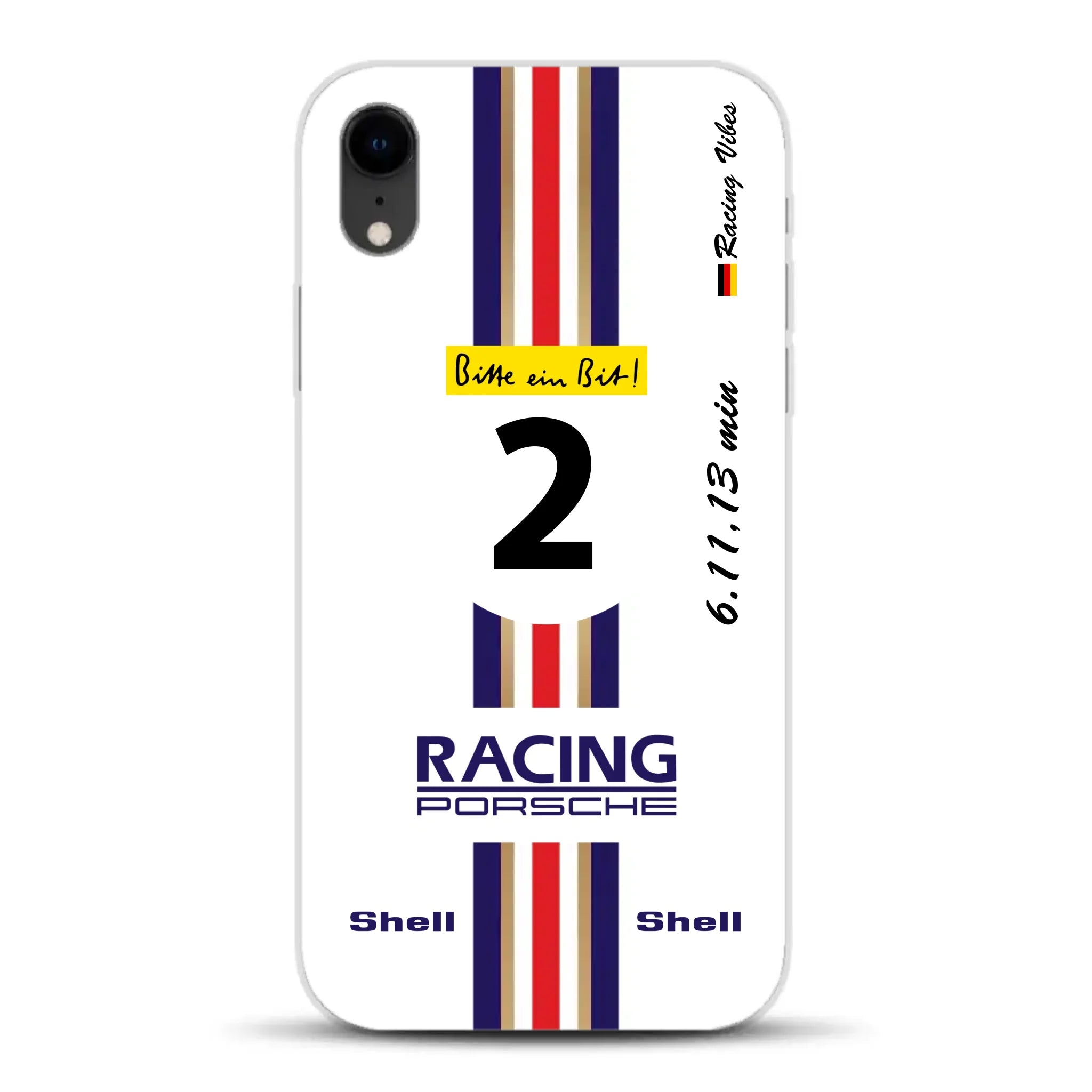 956K #2 Bellof Rekordrunde Nordschleife 1983 Livery - Custodia per cellulare personalizzata per iPhone