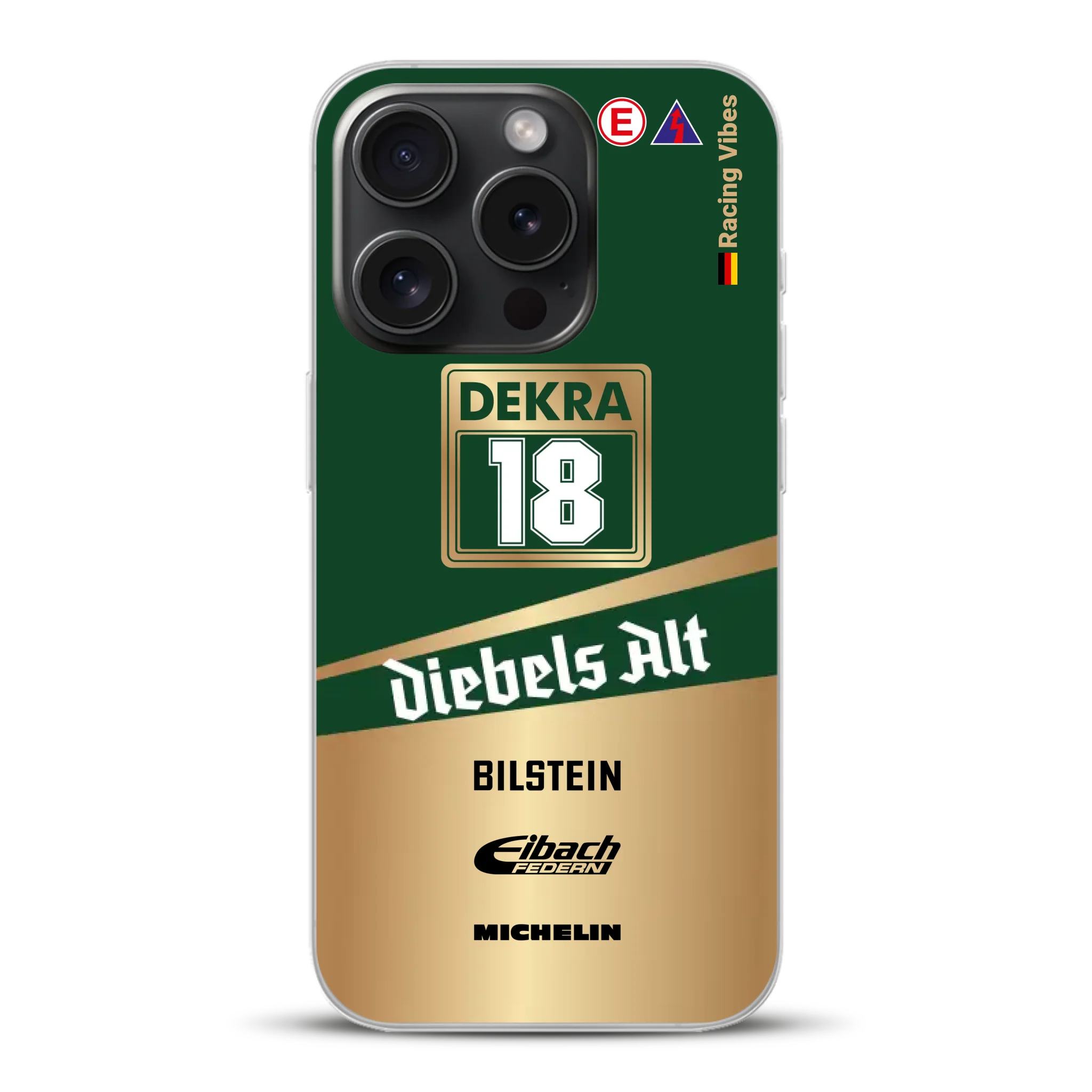 190E Evo II #18 DTM 1992 Livery - Custodia per cellulare personalizzata per iPhone