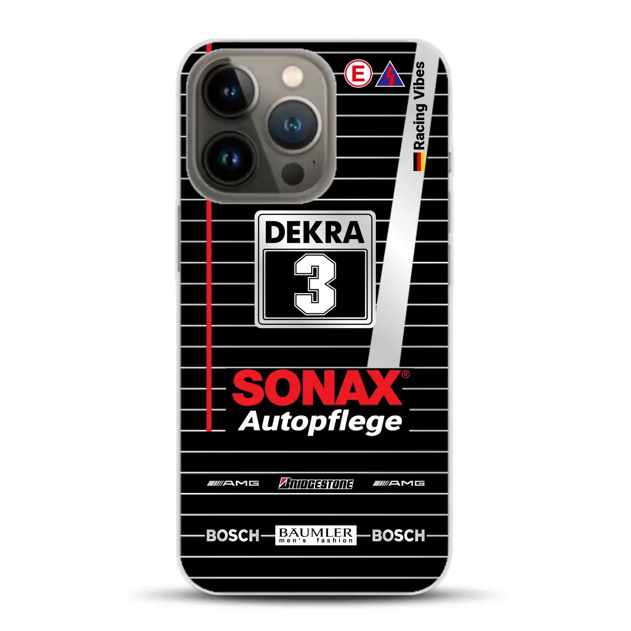 190E Evo II #3 DTM Champion 1992 Livery - Custodia per cellulare personalizzata per iPhone