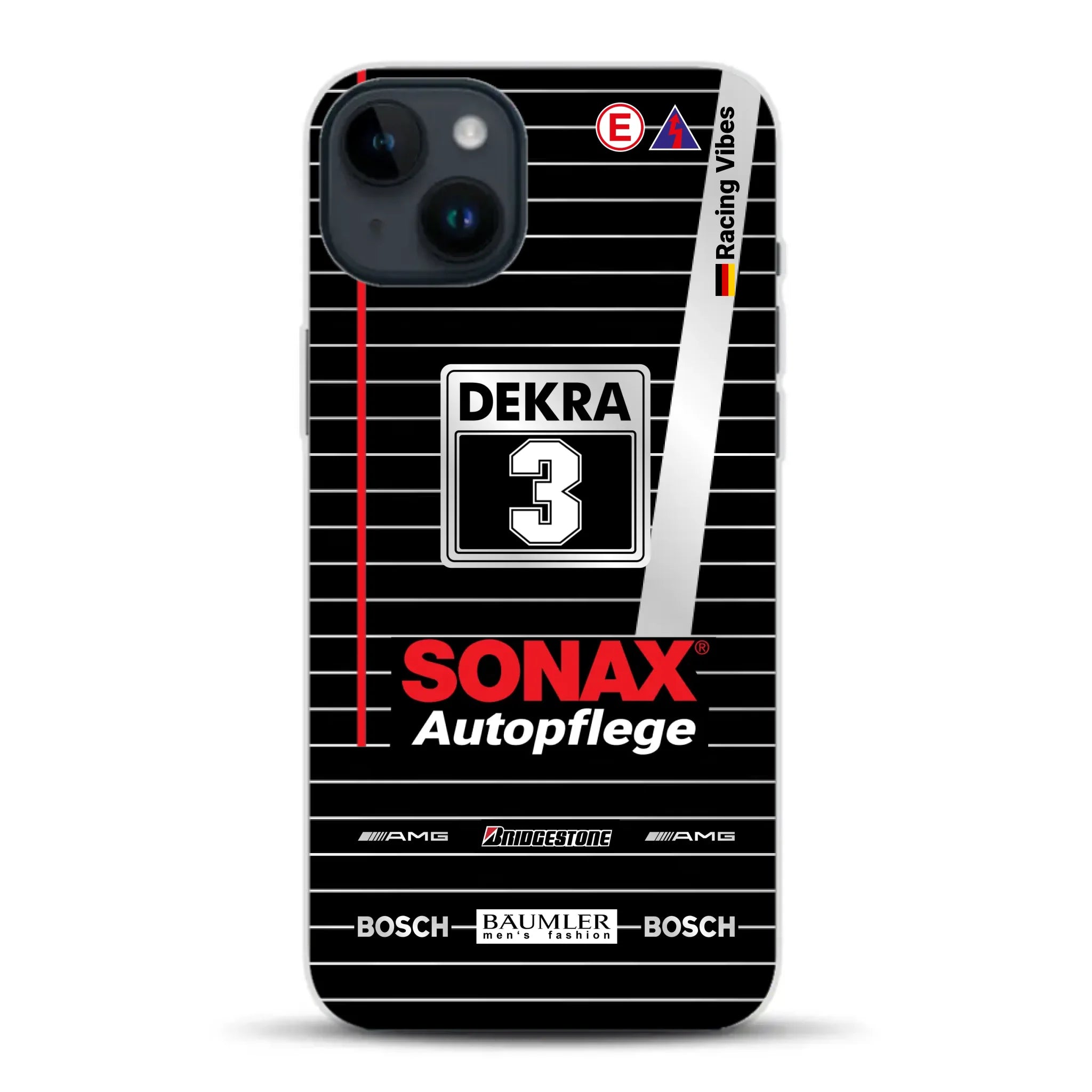 190E Evo II #3 DTM Champion 1992 Livery - Custodia per cellulare personalizzata per iPhone