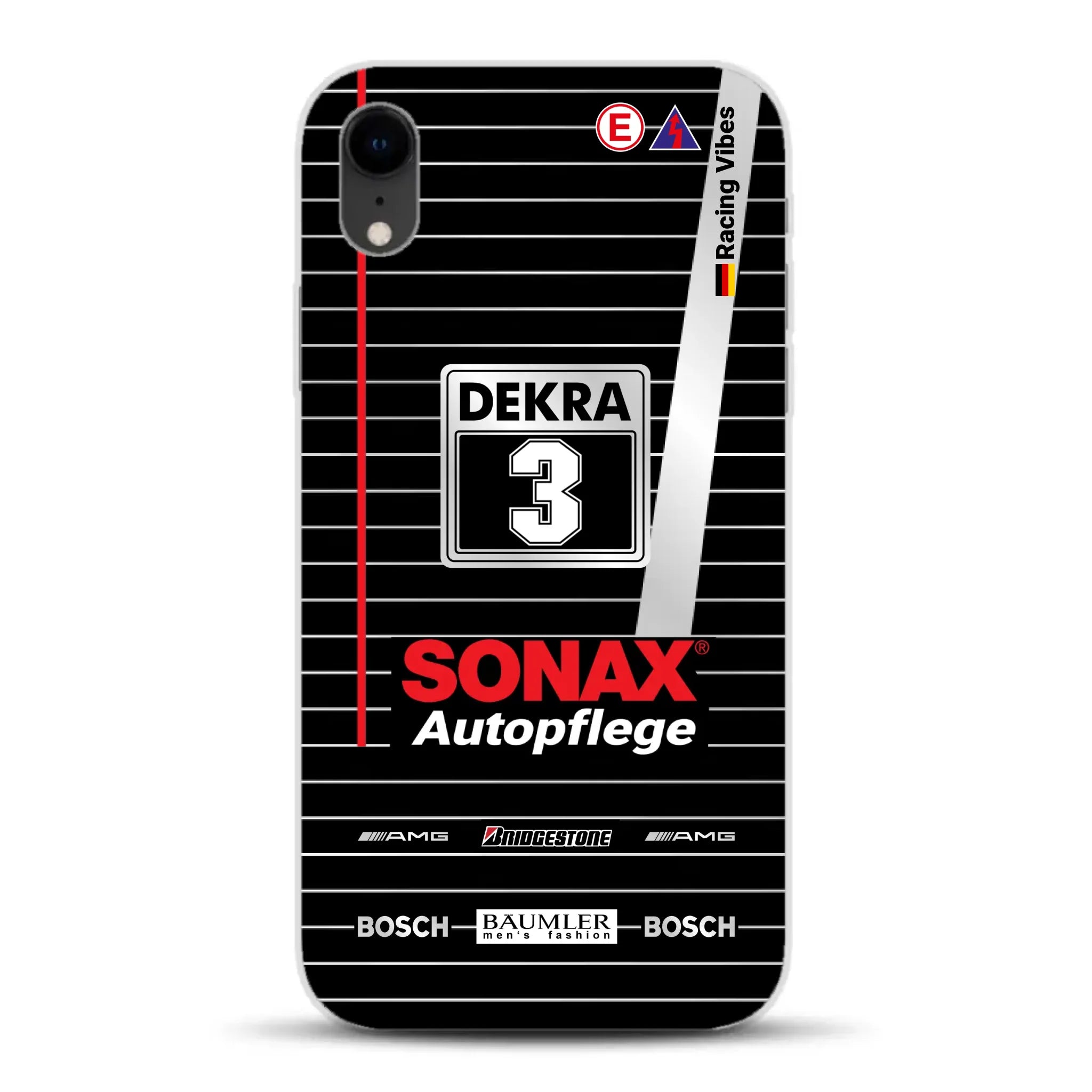 190E Evo II #3 DTM Champion 1992 Livery - Custodia per cellulare personalizzata per iPhone
