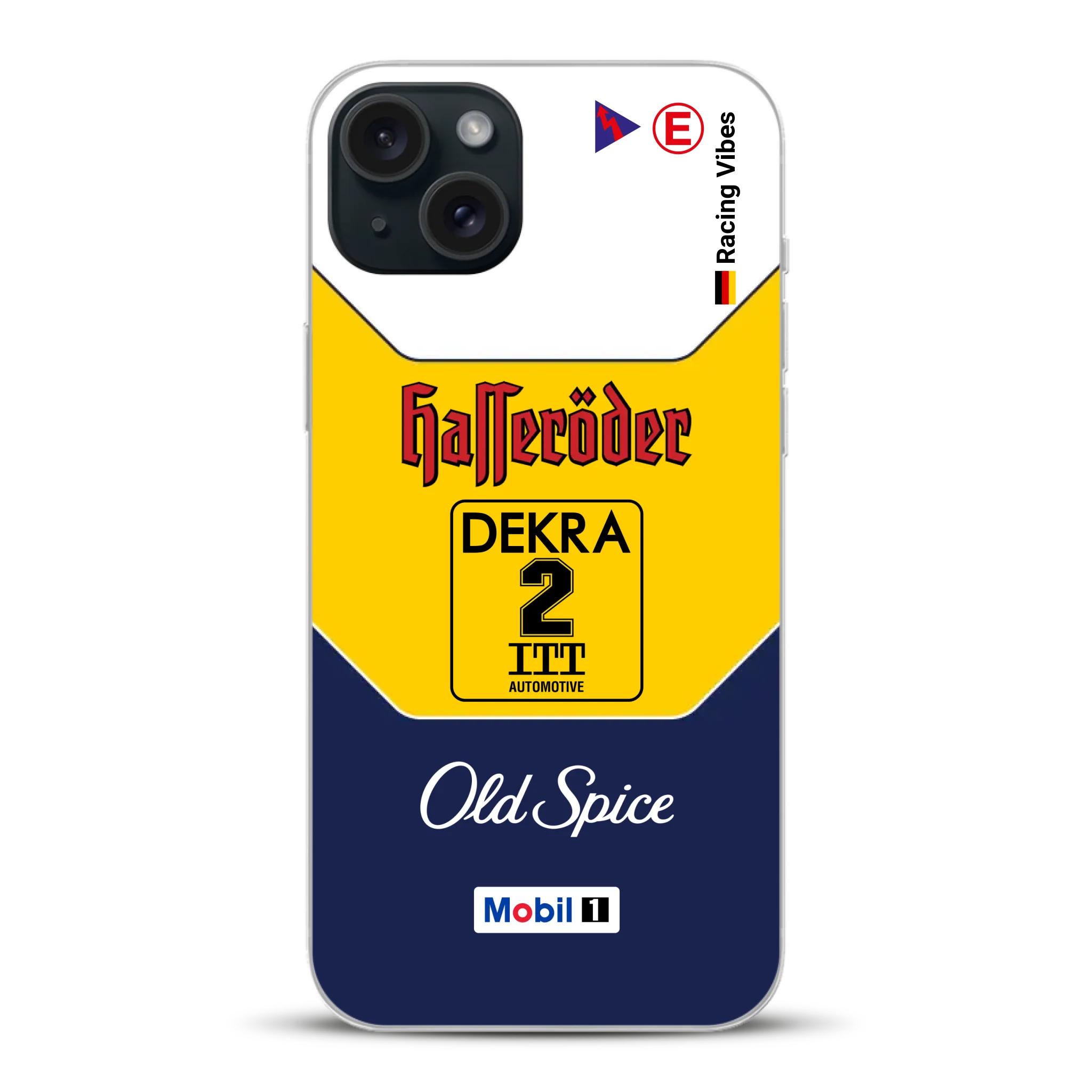 Calibra V6 Team Rosberg DTM / ITC 1995 Livery - Custodia per cellulare personalizzata per iPhone