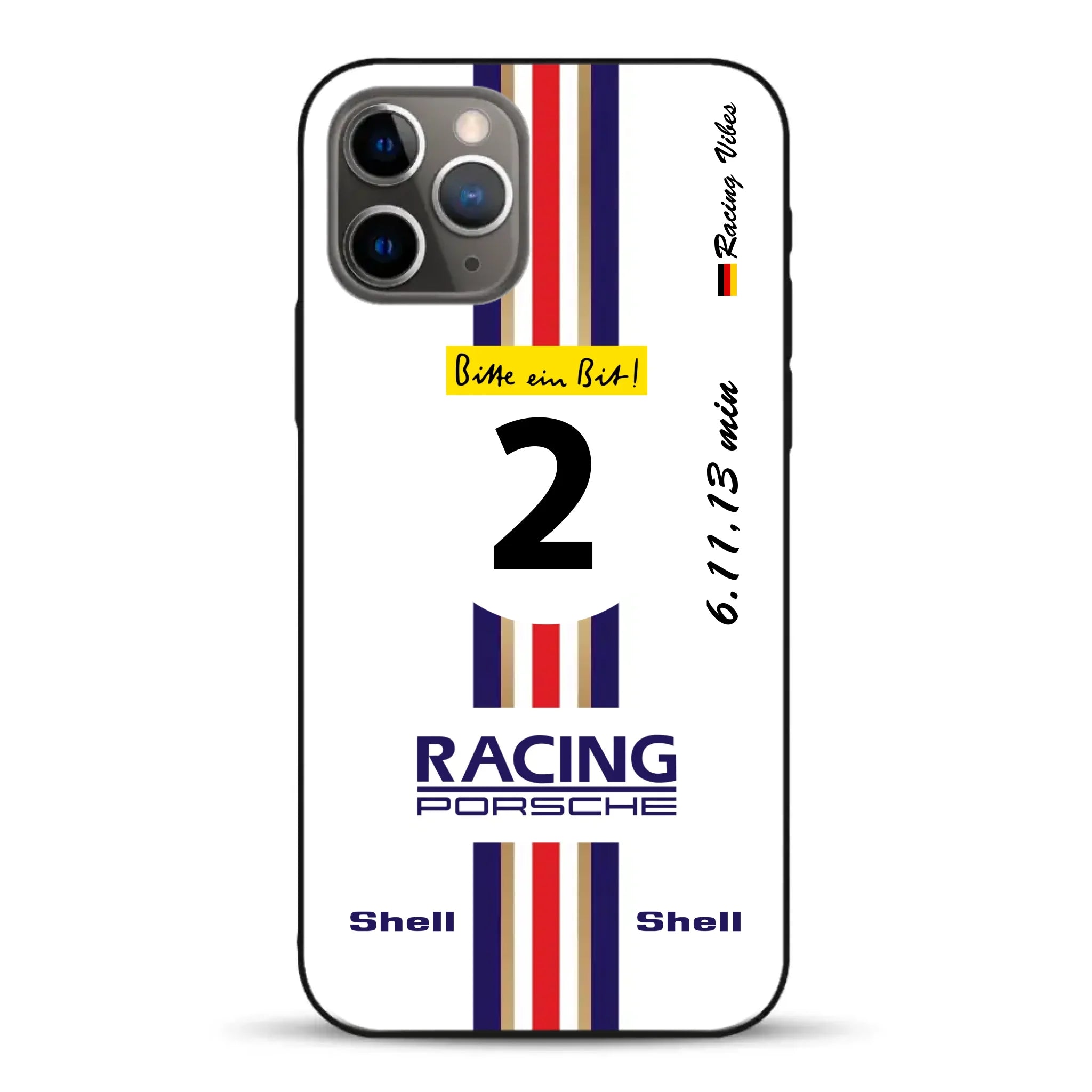 956K #2 Bellof Rekordrunde Nordschleife 1983 Livery - Custodia per cellulare personalizzata per iPhone