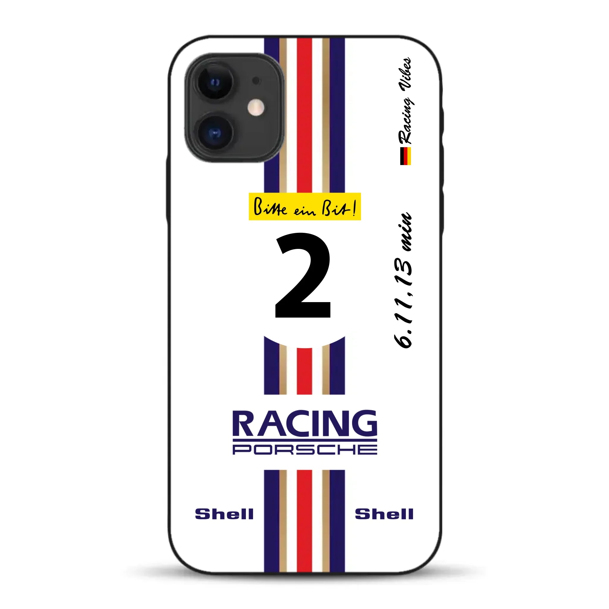 956K #2 Bellof Rekordrunde Nordschleife 1983 Livery - Custodia per cellulare personalizzata per iPhone