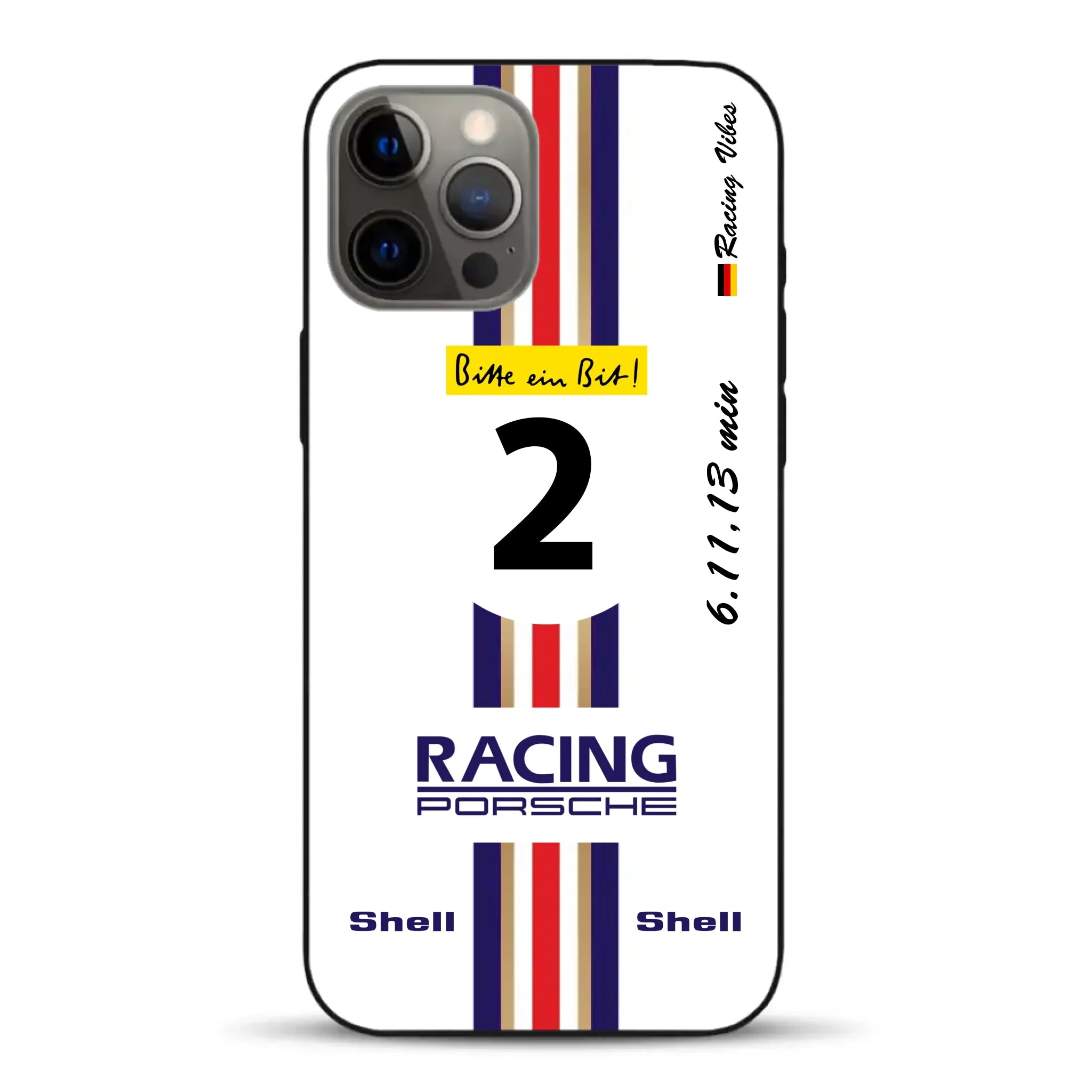 956K #2 Bellof Rekordrunde Nordschleife 1983 Livery - Custodia per cellulare personalizzata per iPhone