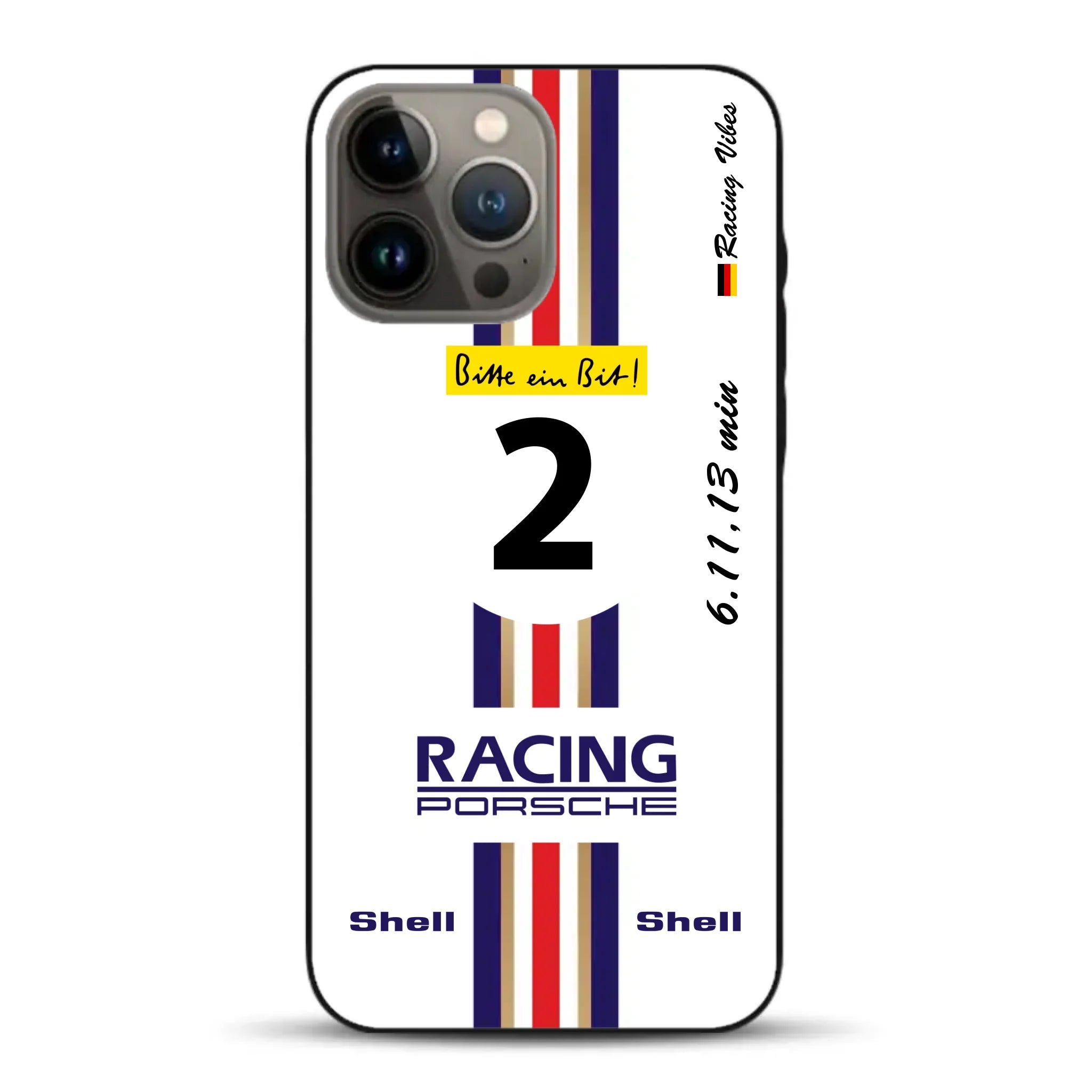 956K #2 Bellof Rekordrunde Nordschleife 1983 Livery - Custodia per cellulare personalizzata per iPhone