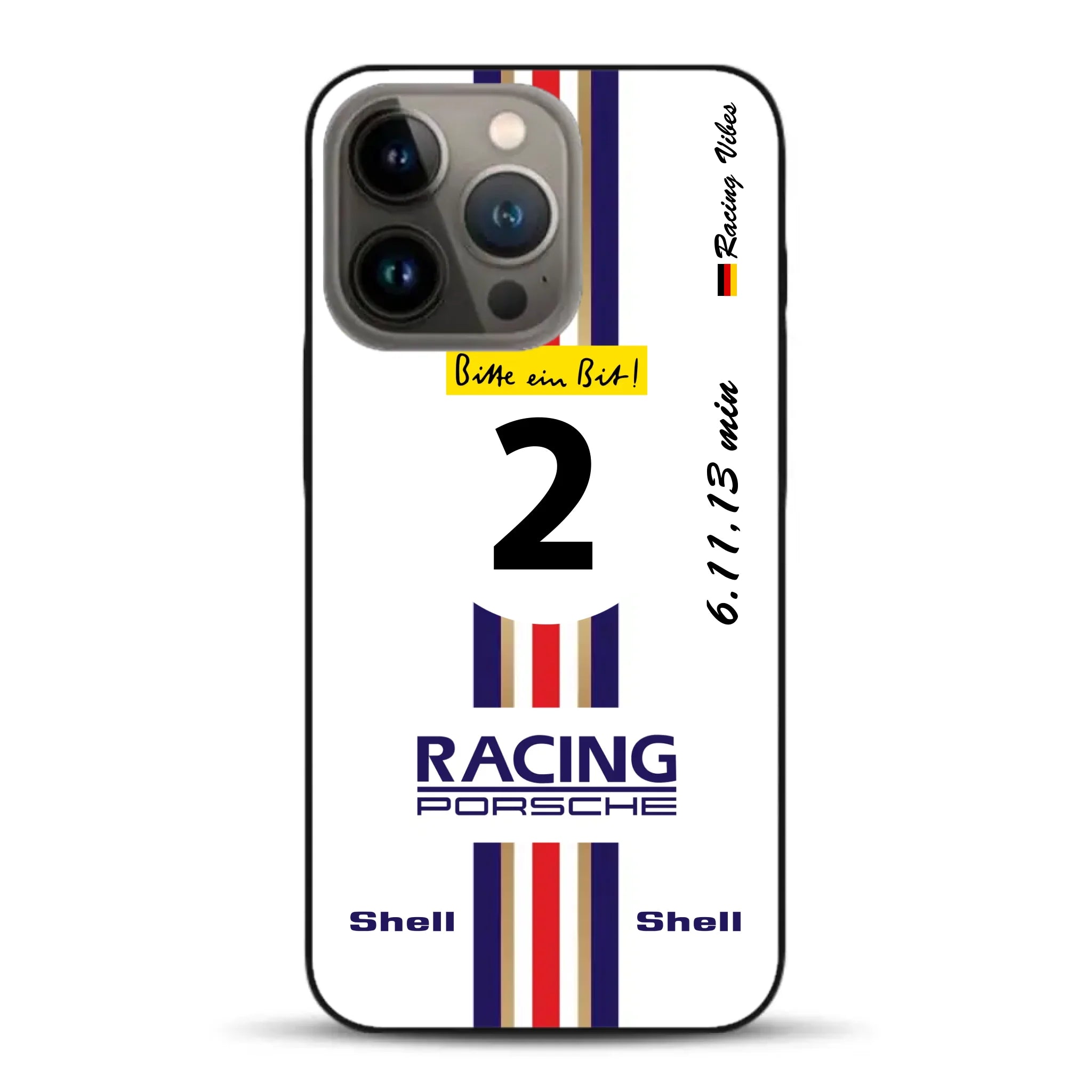 956K #2 Bellof Rekordrunde Nordschleife 1983 Livery - Custodia per cellulare personalizzata per iPhone