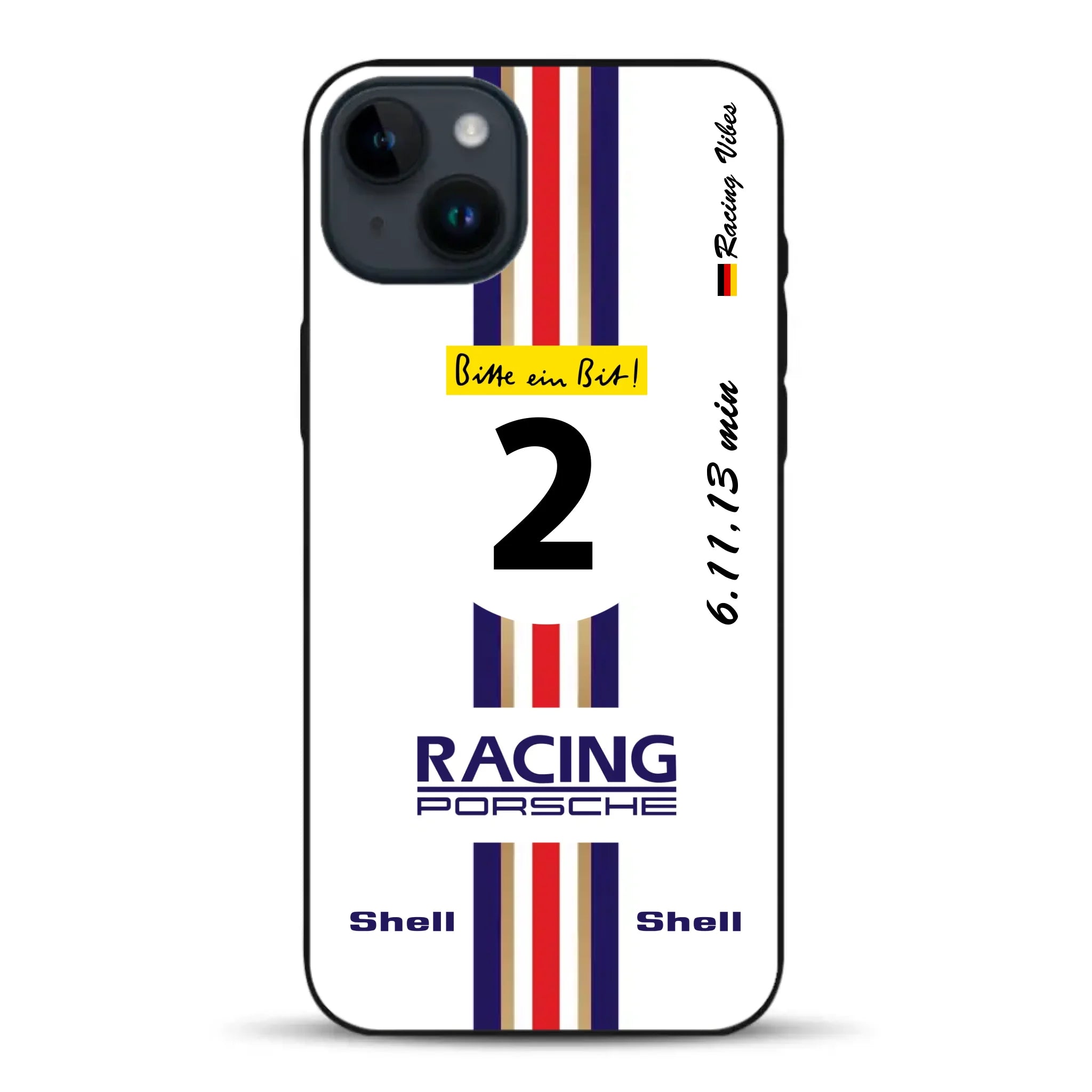 956K #2 Bellof Rekordrunde Nordschleife 1983 Livery - Custodia per cellulare personalizzata per iPhone