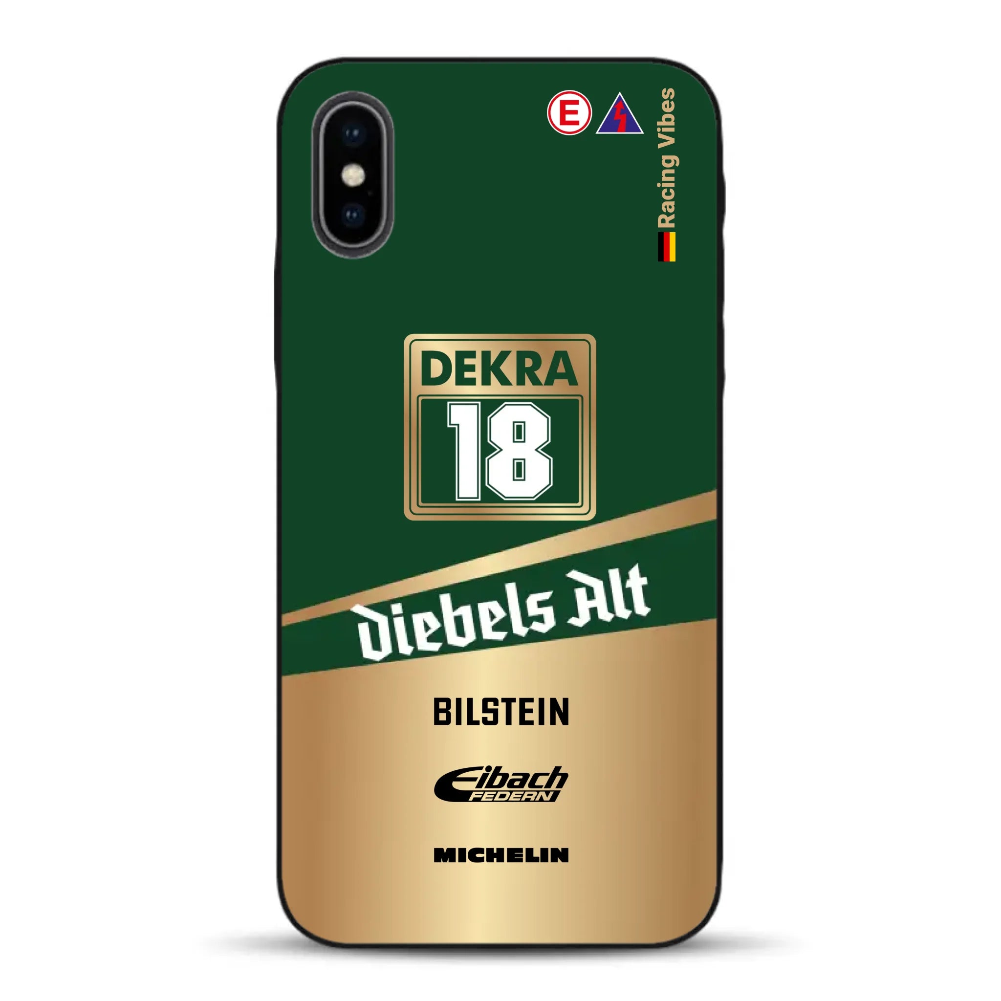 190E Evo II #18 DTM 1992 Livery - Custodia per cellulare personalizzata per iPhone