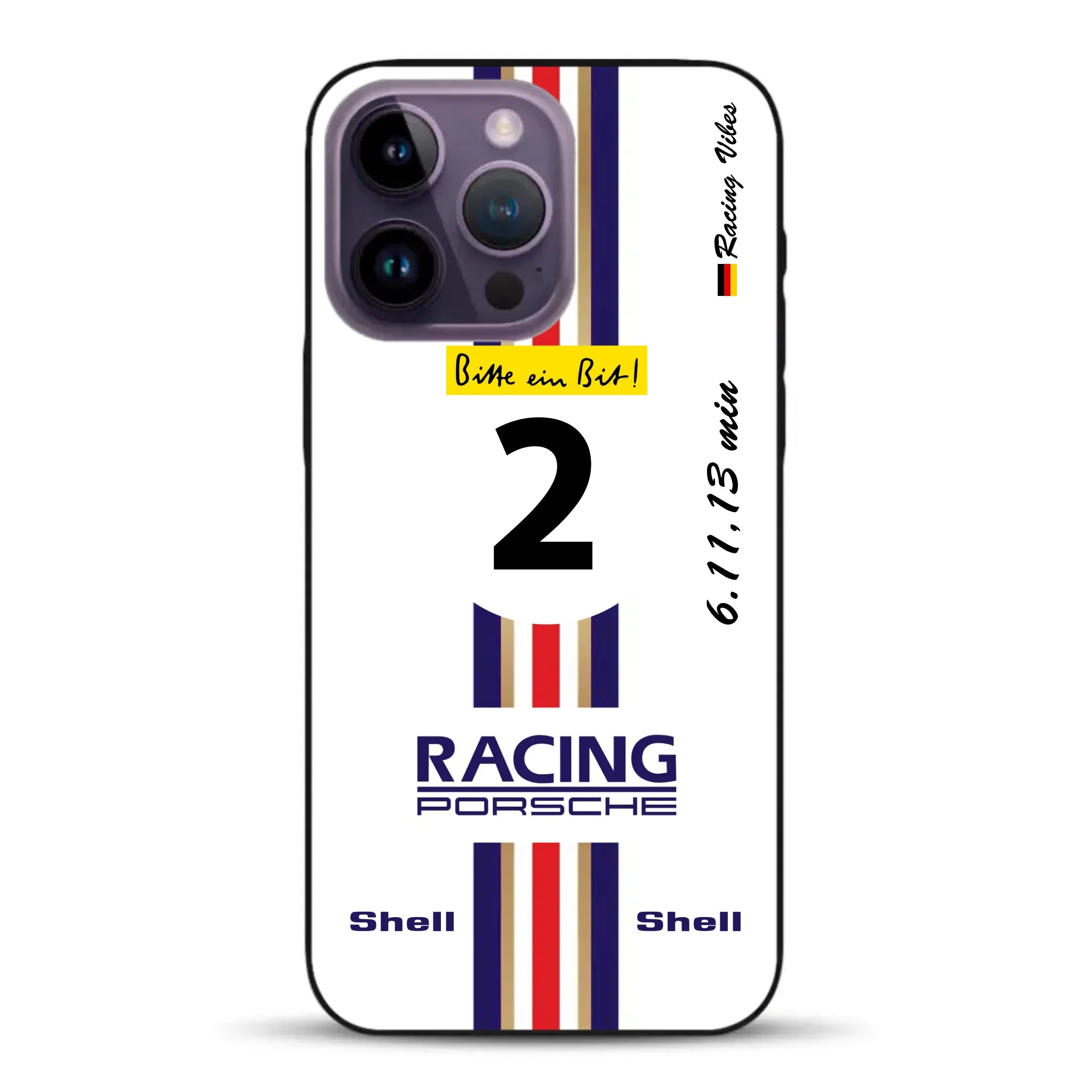 956K #2 Bellof Rekordrunde Nordschleife 1983 Livery - Custodia per cellulare personalizzata per iPhone